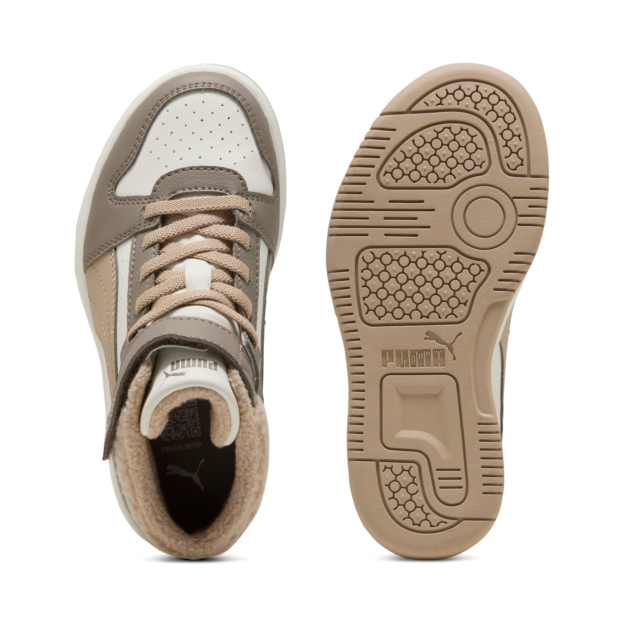 PUMA Sneakerboots »REBOUND SLAM MID COZY AC PS«  Winterschuhe, Schnürboots, Sneaker