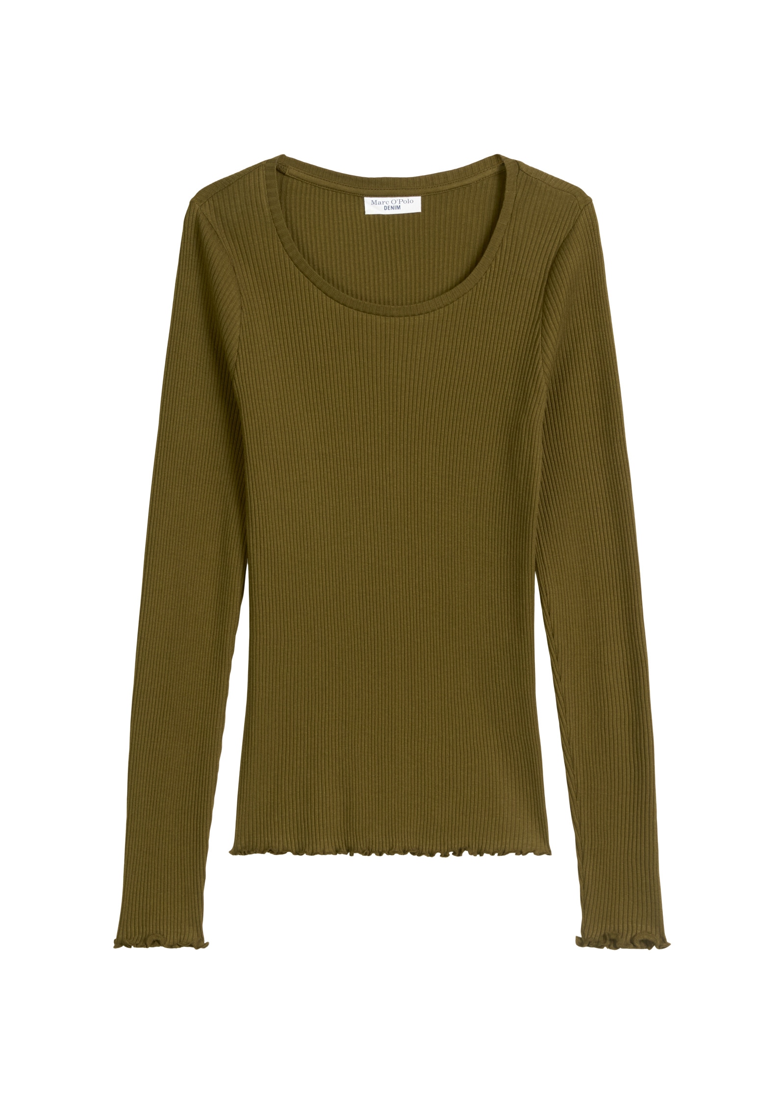 Marc O'Polo DENIM Langarmshirt »aus Organic-Cotton-Stretch«
