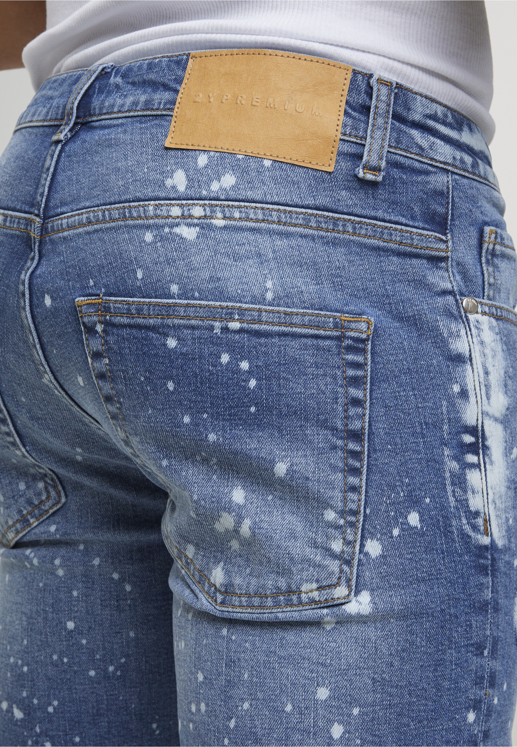 2Y Premium Shorts »2Y Premium Sylva Ripped Slim Fit Shorts«