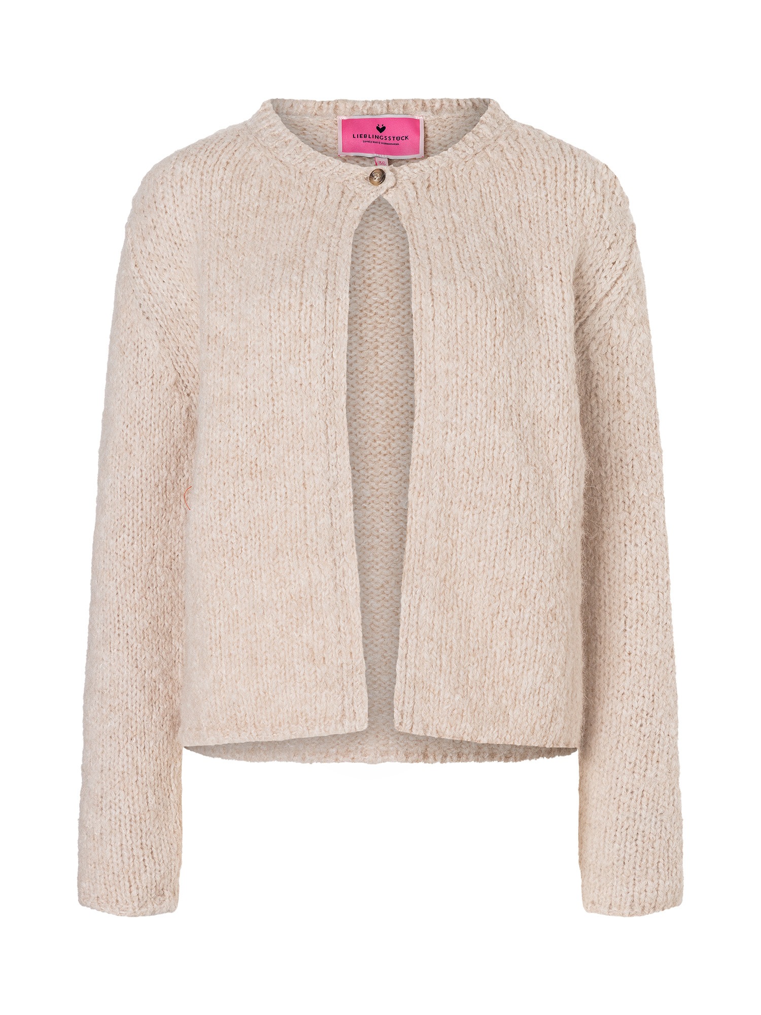 Lieblingsstück Strickjacke "KianaL" mit Alpakawolle und Wolle günstig online kaufen