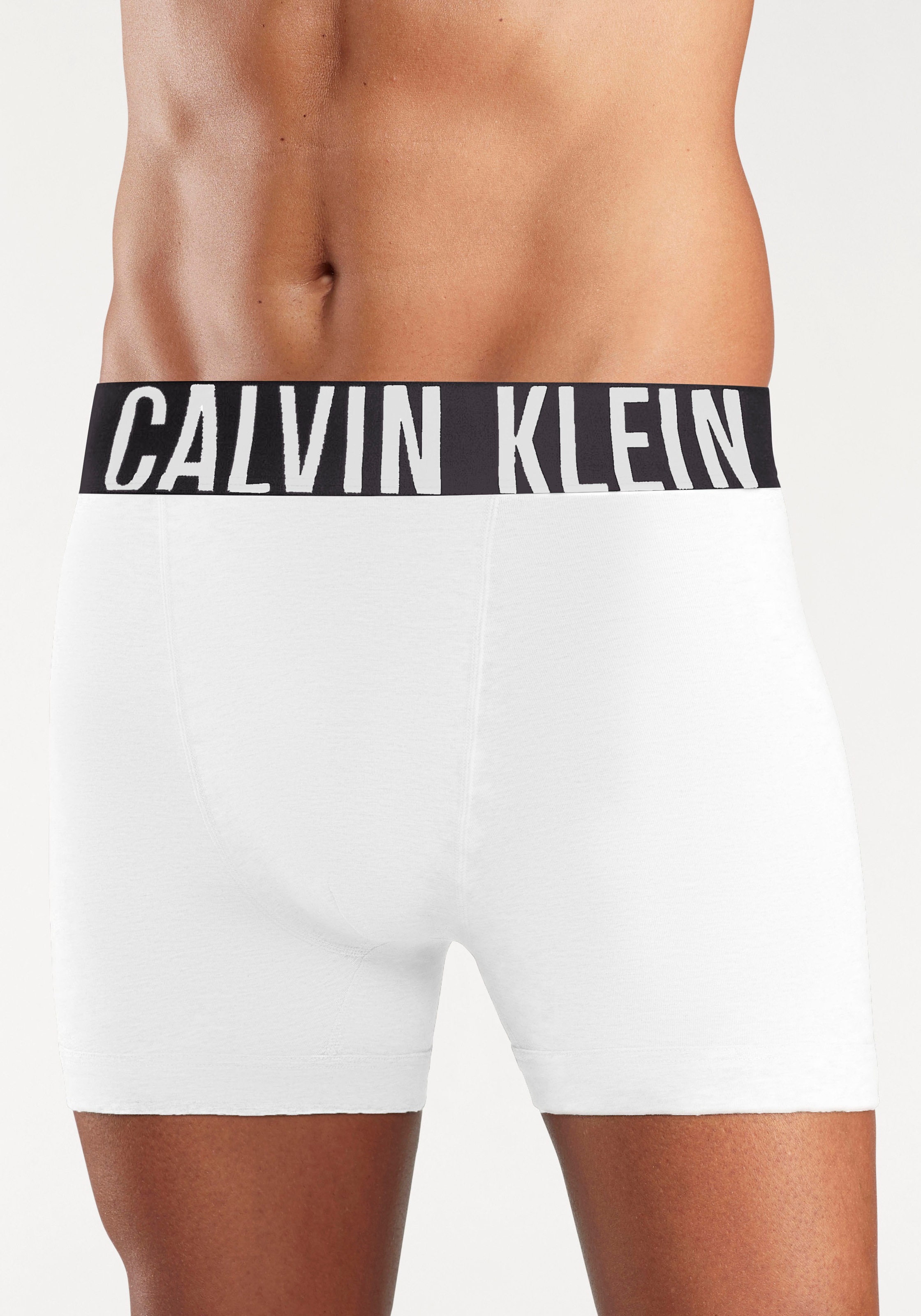 Calvin Klein Underwear Trunk »TRUNK 3PK«, (Packung, 3 St., 3er), mit Logo-Elastikbund