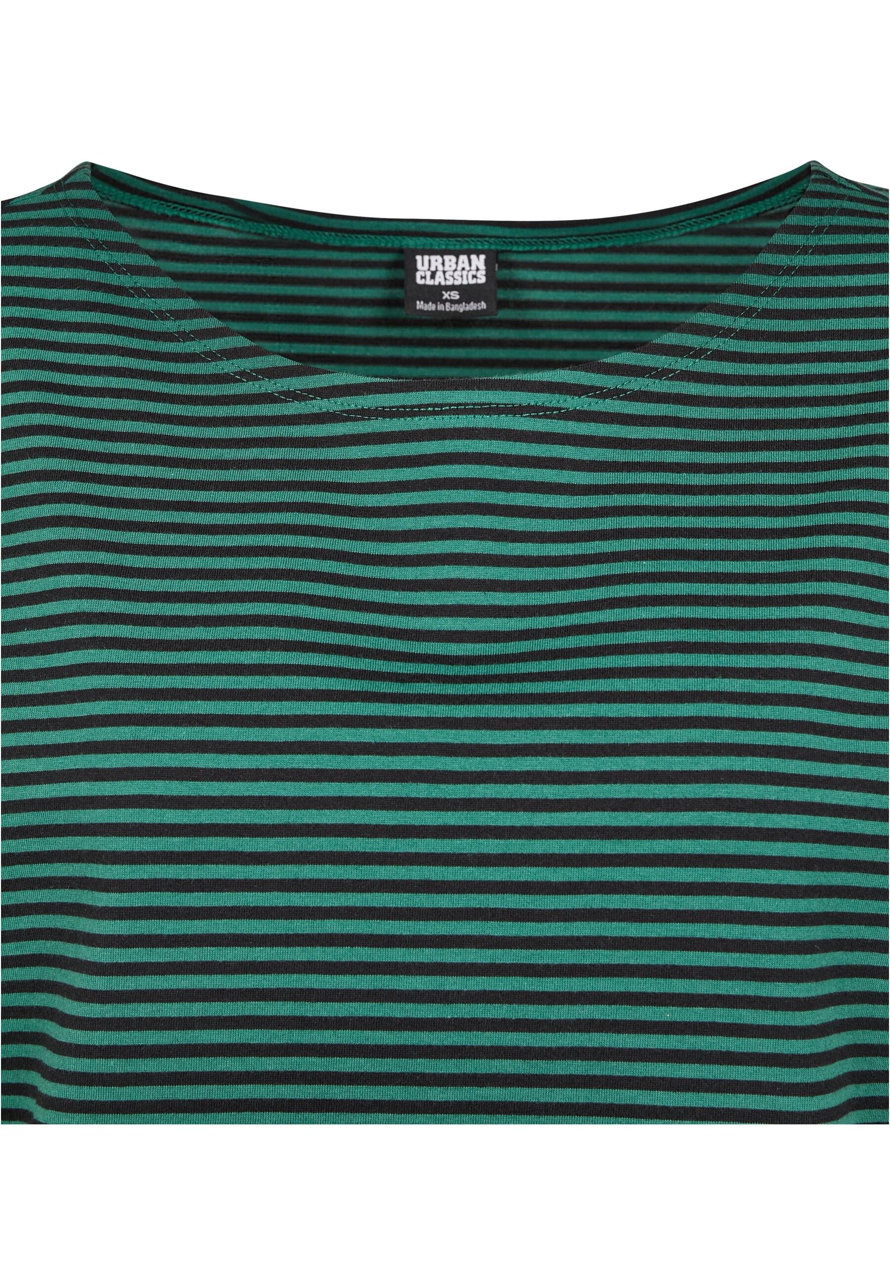 Thumbnail - URBAN CLASSICS Kurzarmshirt "Urban Classics Damen Ladies Yarn Dyed Baby Stripe Tee", (1 tlg.)