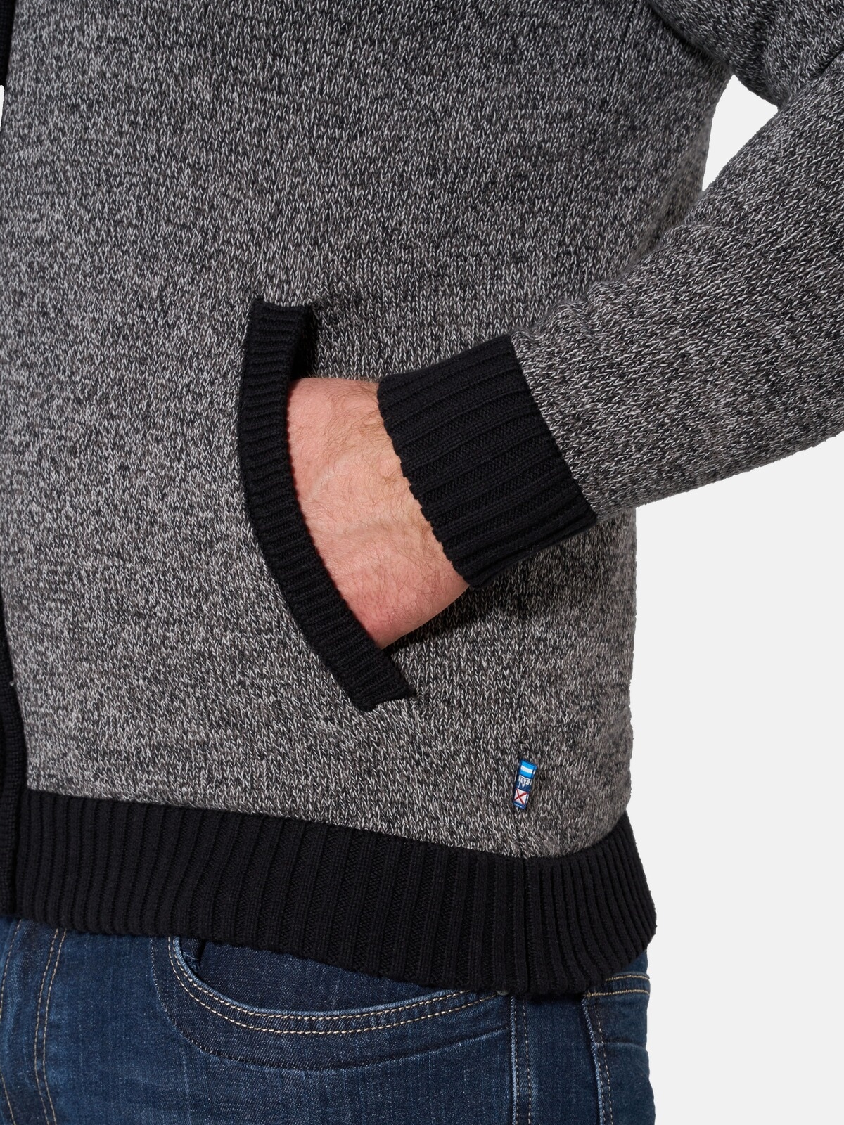 Jan Vanderstorm Strickjacke »Strickjacke HESAR«