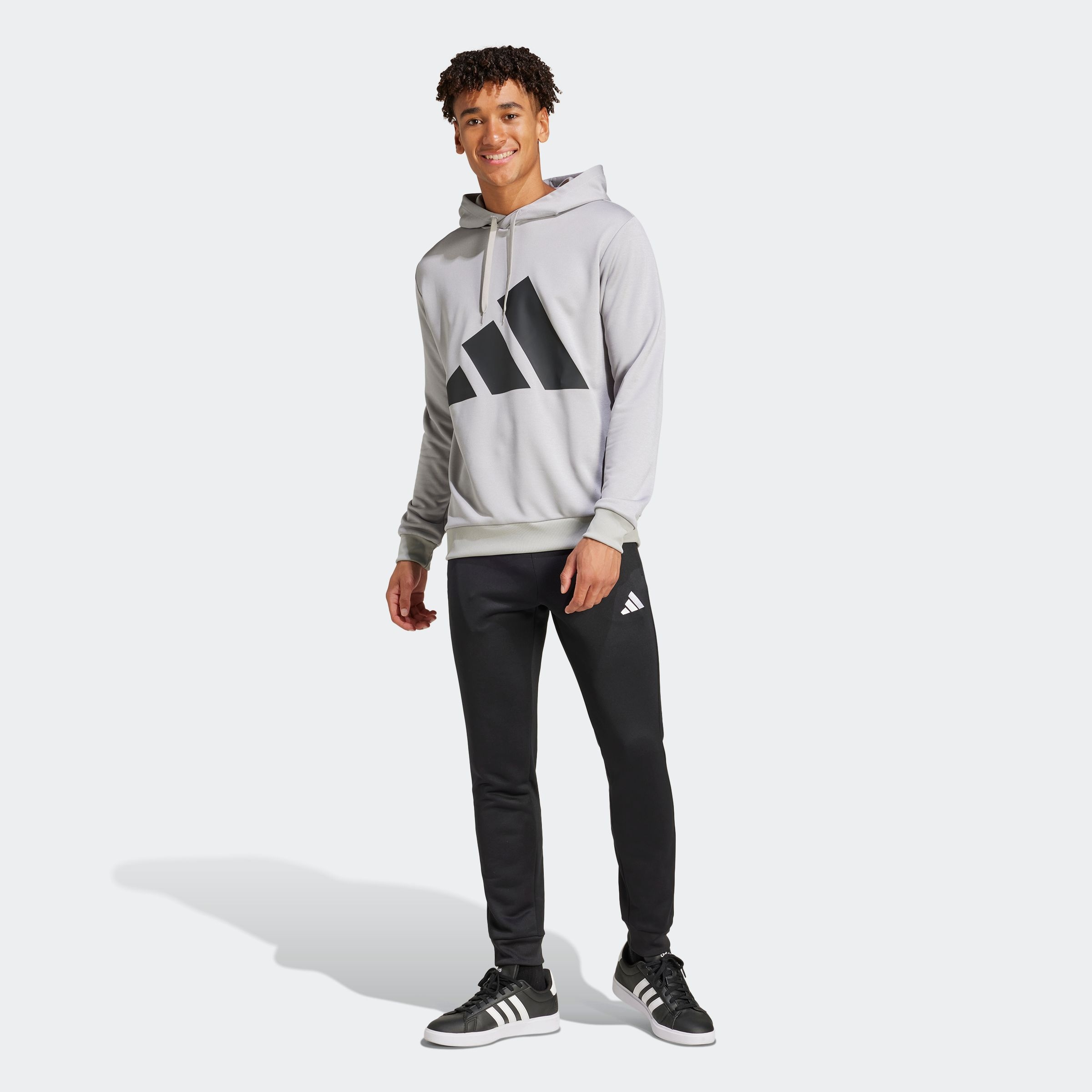 adidas Sportswear Trainingsanzug "BIG LOGO HOODED" 2 Stk. Set aus Hose und günstig online kaufen