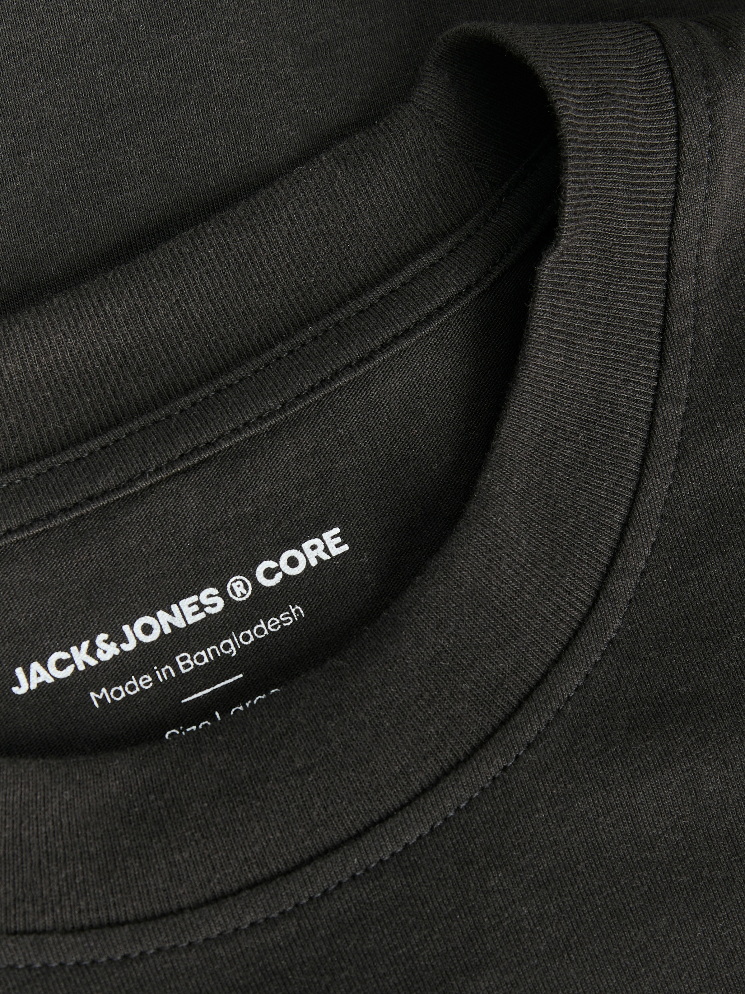 Jack & Jones PlusSize T-Shirt »JCOECHO GRAPHIC BACKPRINT SS TEE FST PLS« Baumwolle,