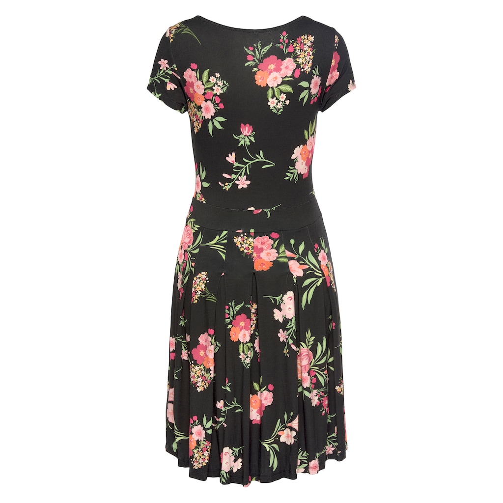 Vivance Druckkleid, mit Blumenmuster, T-Shirtkleid, Sommerkleid