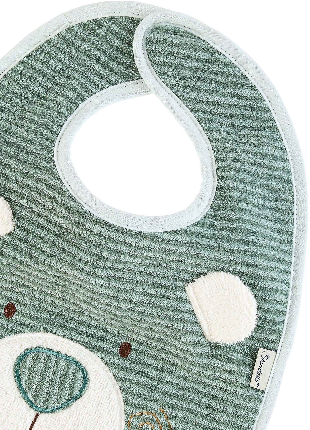 Thumbnail - Sterntaler Lätzchen "Klettlätzchen Plastik, Ben, mittelgrün"