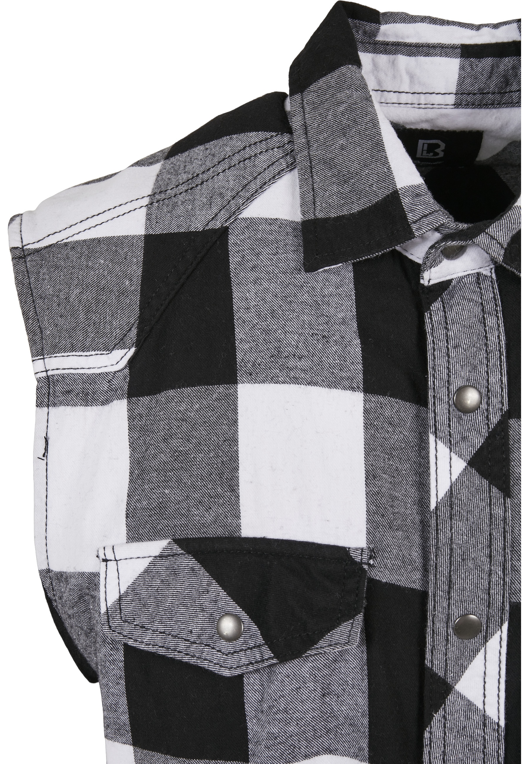 Brandit Jerseyweste »Brandit Herren Checkshirt Sleeveless« 1 Stk.