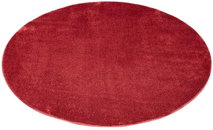 Carpet City Teppich "Softshine 2236" rund 14 mm Höhe besonders weich, Uni F günstig online kaufen