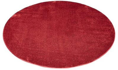 Carpet City Teppich »Softshine 2236«, rund, 14 mm Höhe, besonders weich, Uni Farben,... kaufen