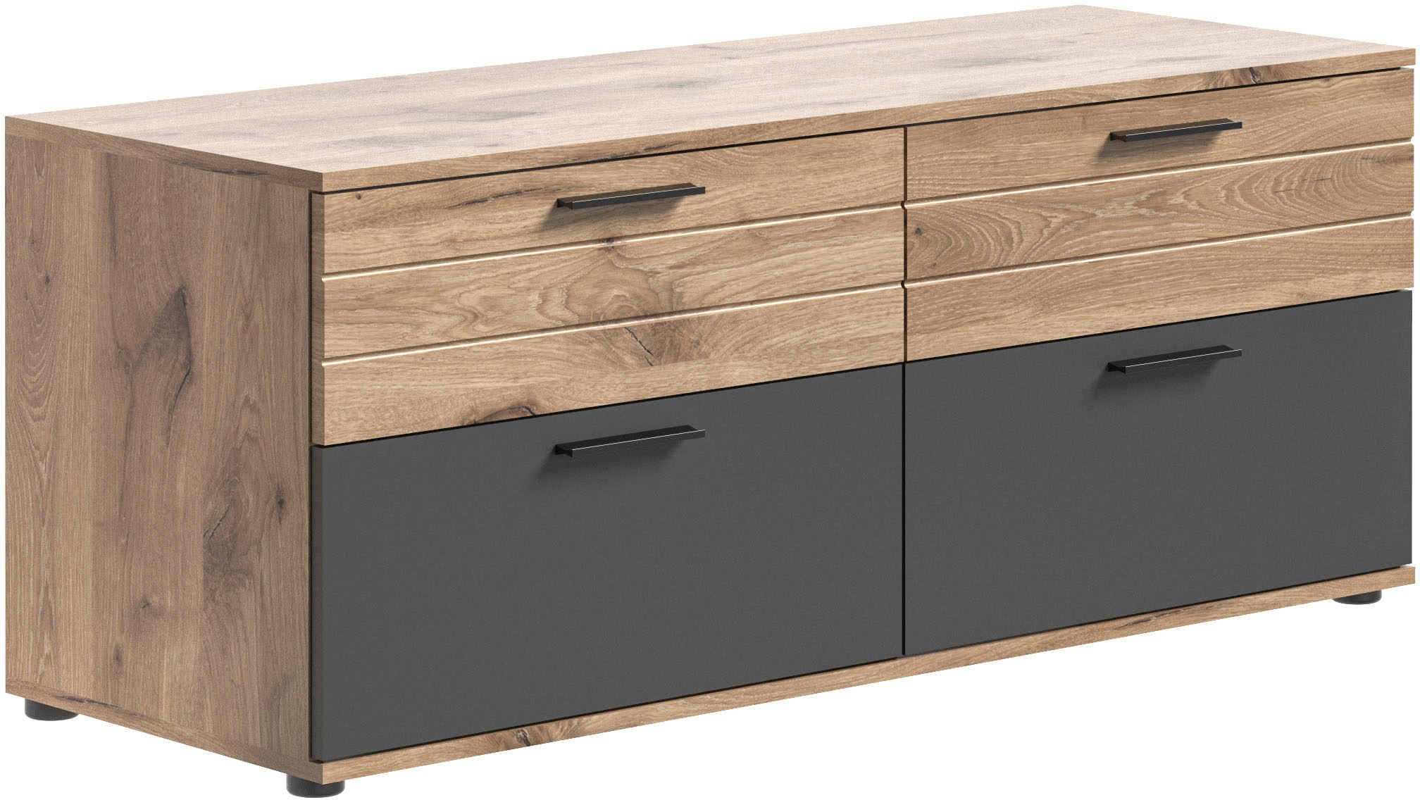 Home affaire Lowboard "Riga" Breote 130 cm günstig online kaufen