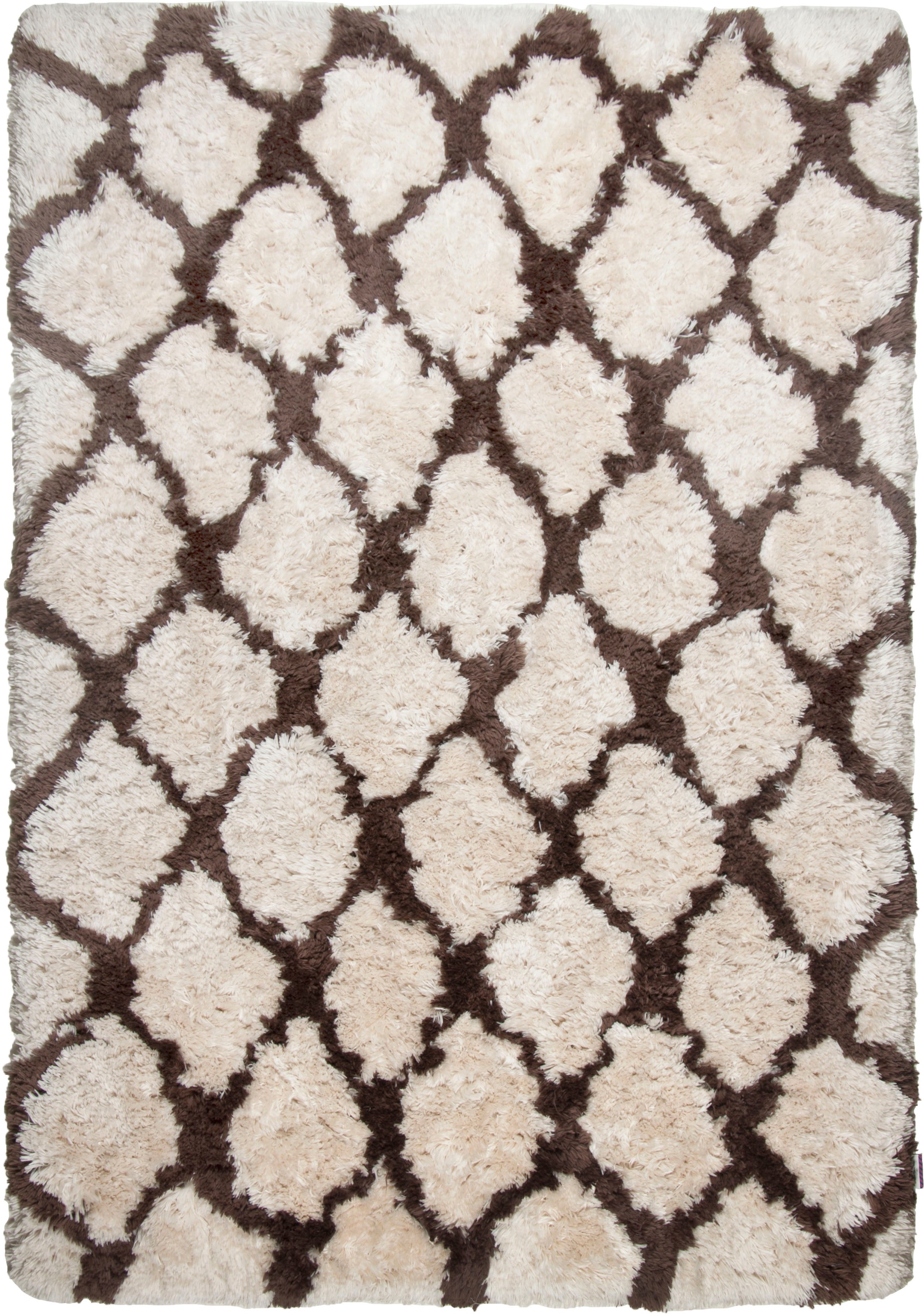 TOM TAILOR HOME Hochflor-Teppich "Flocatic Pattern" rechteckig 65 mm Höhe R günstig online kaufen