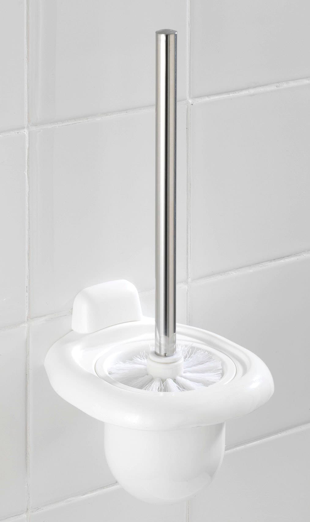 WENKO WC-Garnitur »Pure«, aus Kunststoff, aus stabilem Kunststoff