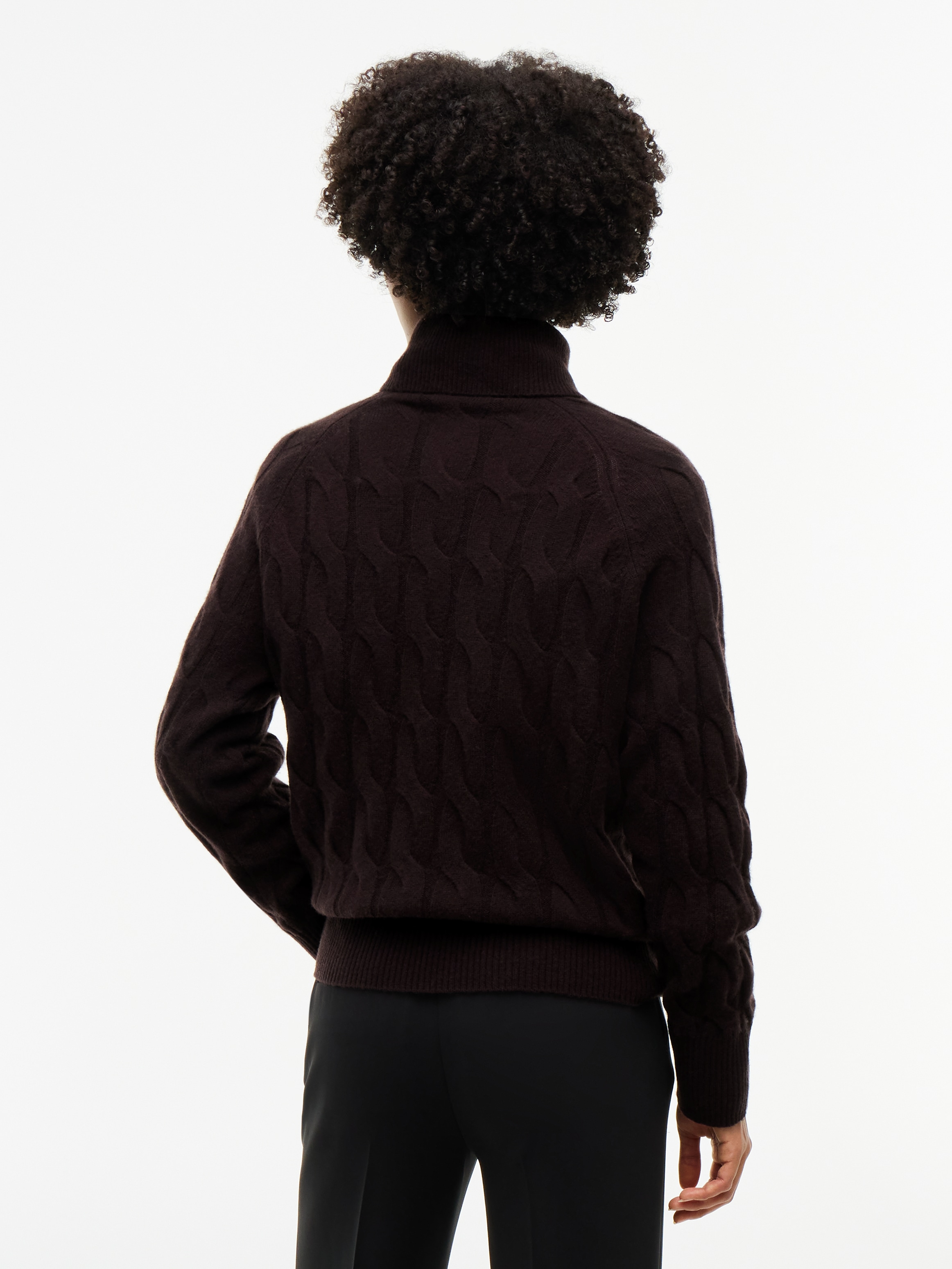 Tommy Hilfiger Rollkragenpullover »SOFT WOOL CABLE ROLL-NK LS SWT« aus Wolle, Zopfmuster