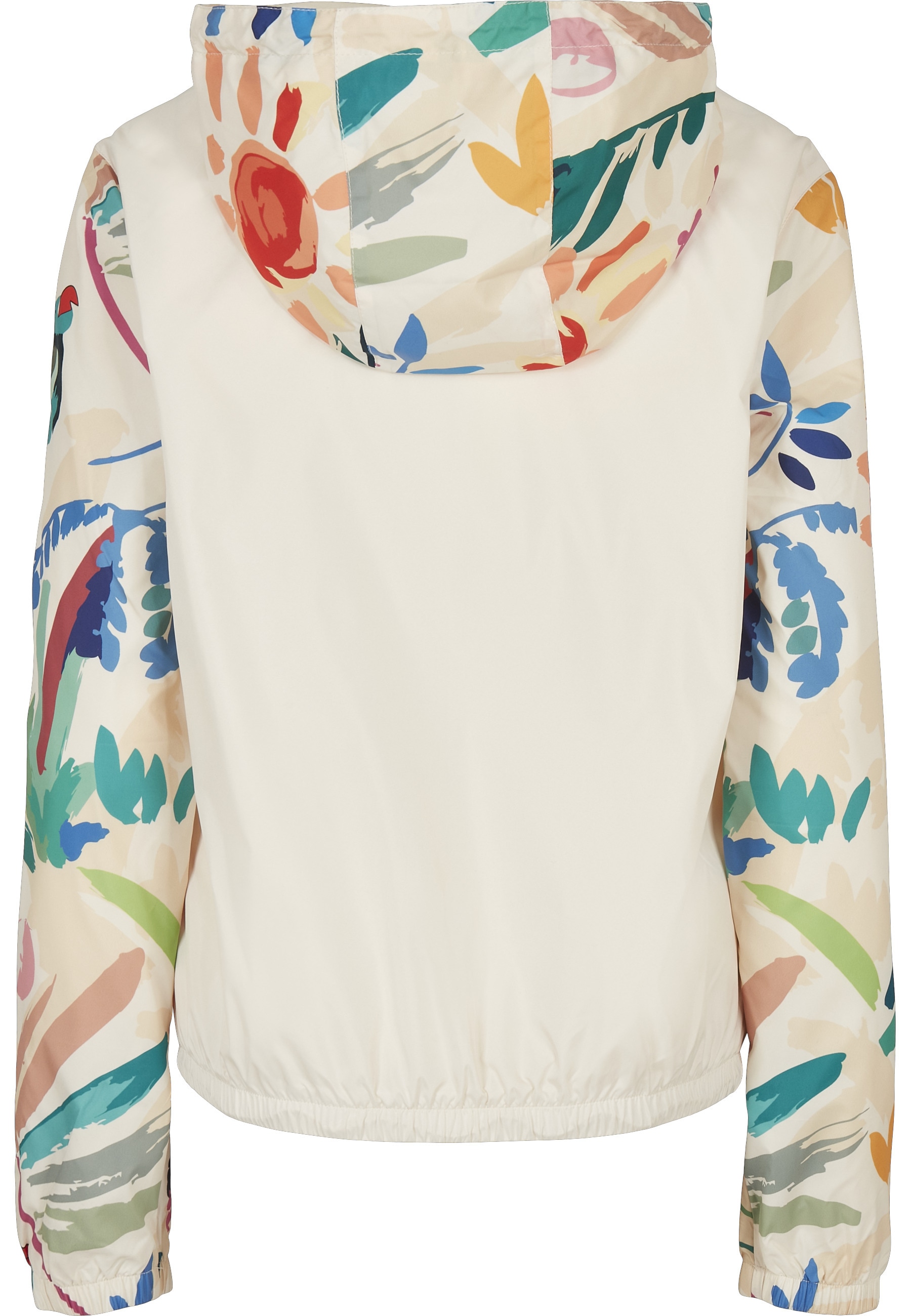 URBAN CLASSICS Langmantel »Urban Classics Damen Ladies Mixed Pull Over Jacket«