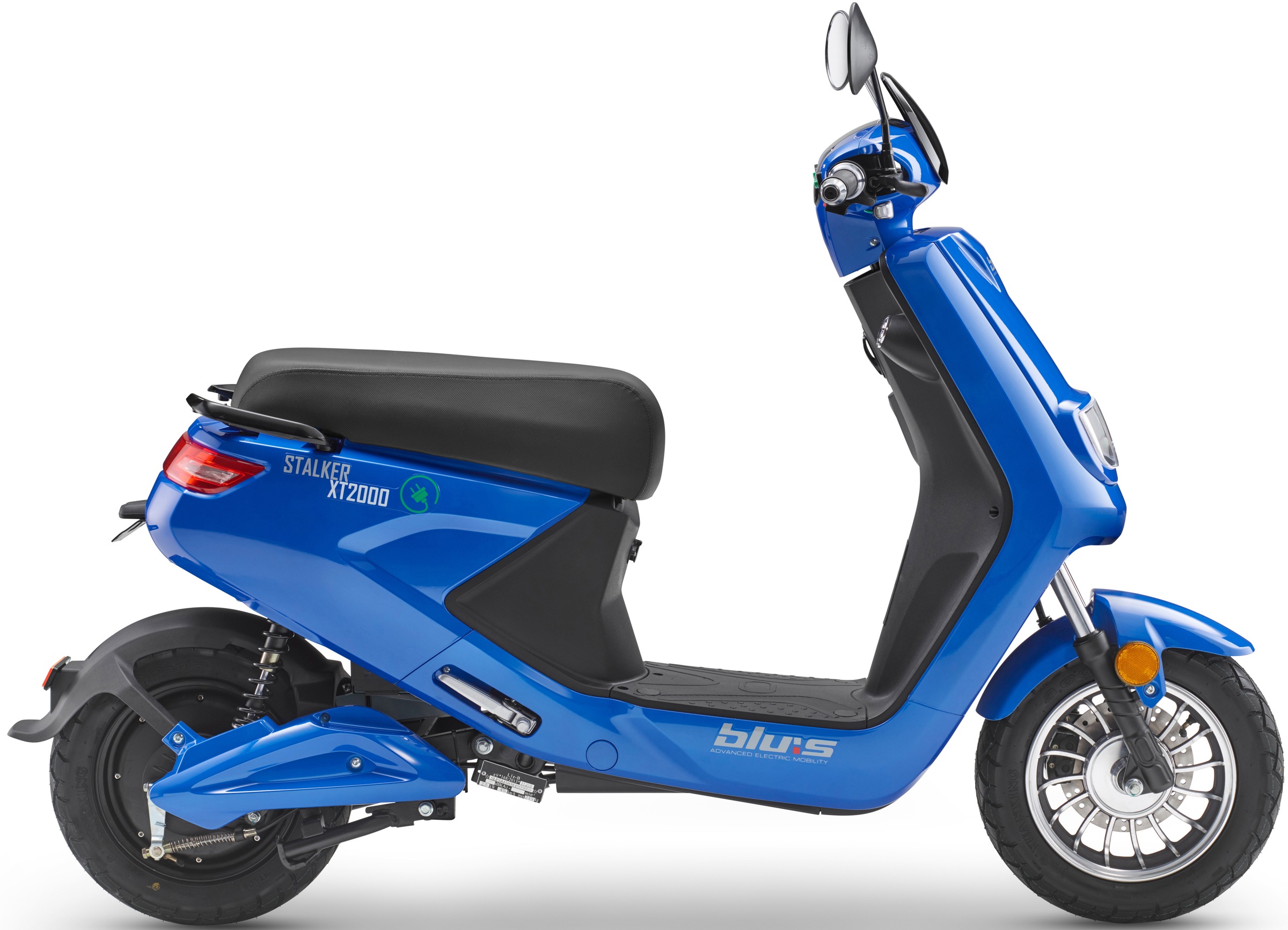 Blu:s E-Motorroller "XT2000" bis zu 50 km Reichweite, mit Straßenzul., 2 Sitzplätze, für Erwachsene