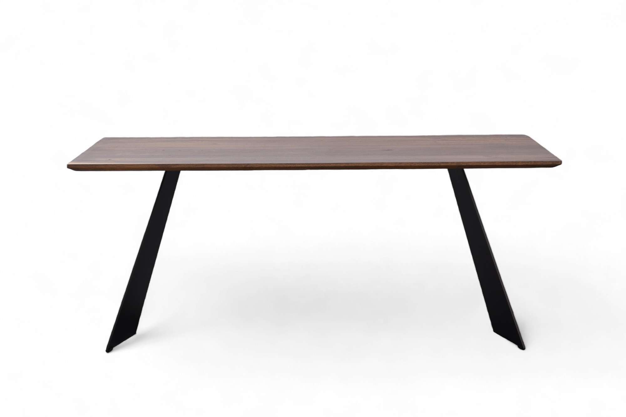 Thumbnail - OTTO home Esstisch "Winteregg Küchentisch, Metall-Wangengestell, Wildeiche massiv geölt" Baum Kante oder Schweizer Kante...