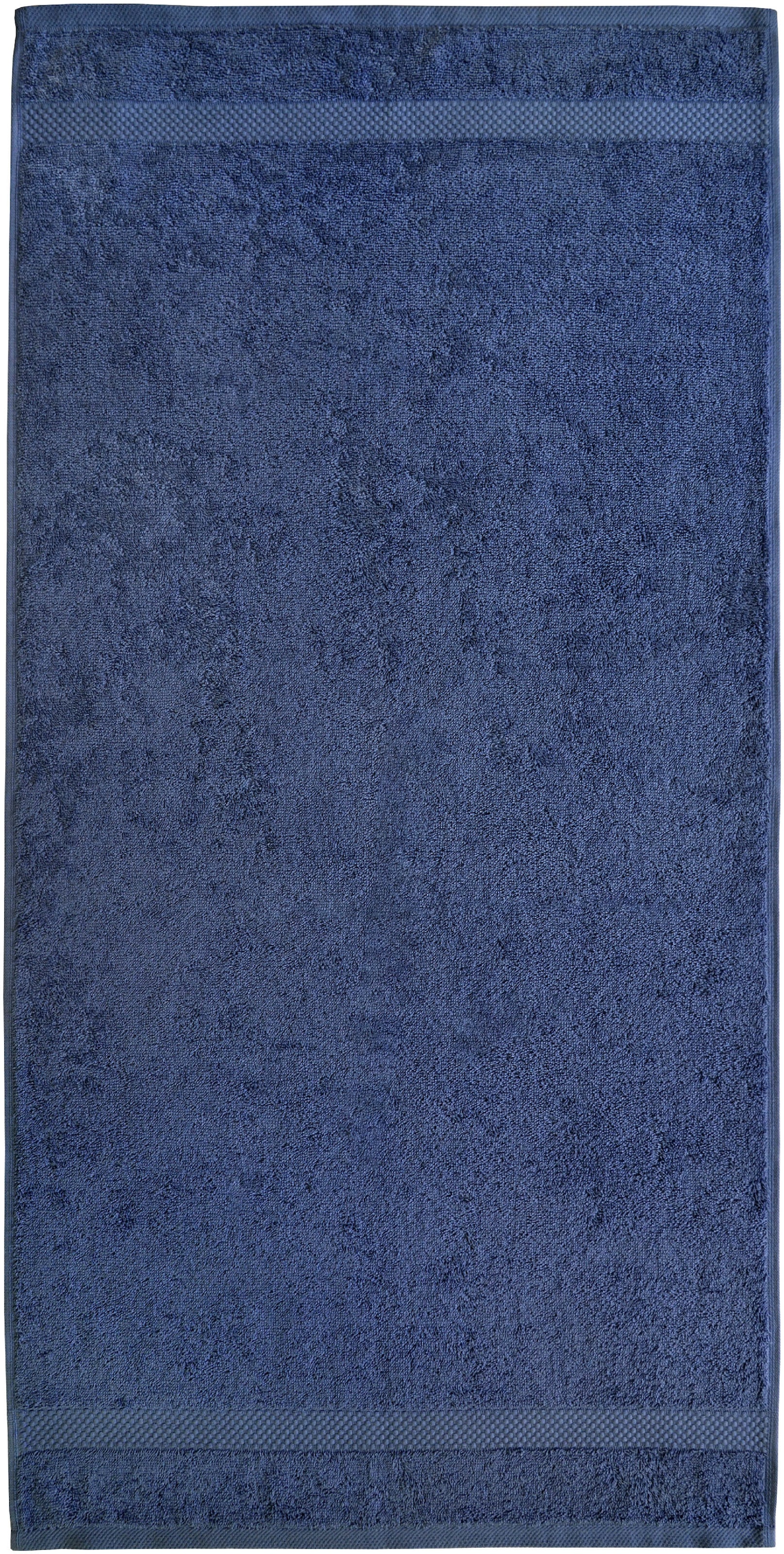 Handtuch DYCKHOFF, B:50cm L:100cm, blau, Walkfrottier, Obermaterial: 100% Baumwolle, Handtücher, "Planet"