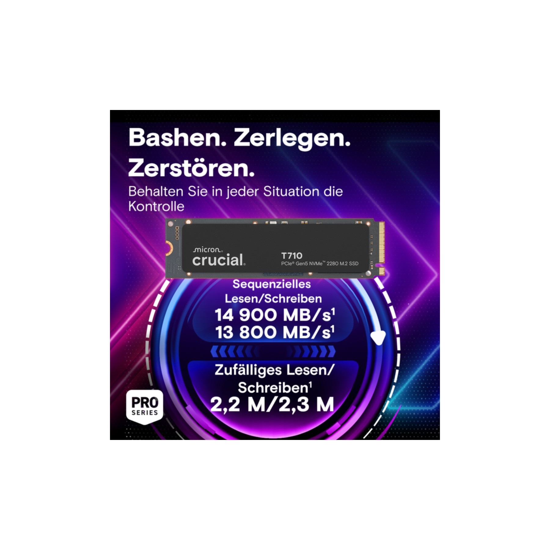 Crucial interne SSD »T710«