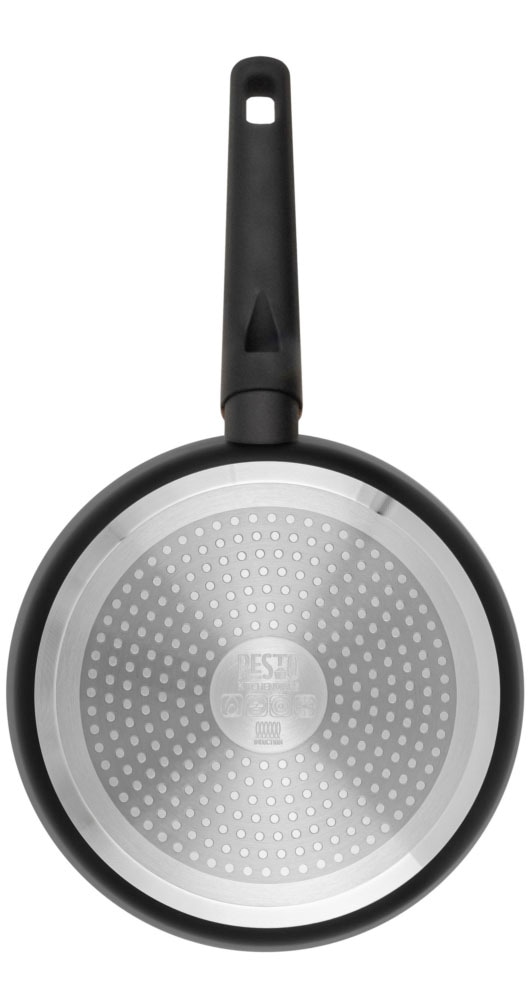 RESTO Kitchenware Bratpfanne »Mon, Universalpfanne antihaftbeschichtet und spülmaschinenfest« Aluminium 1 Stk. tlg. mit verstärktem Boden und ergonomischem Griff in Holzoptik