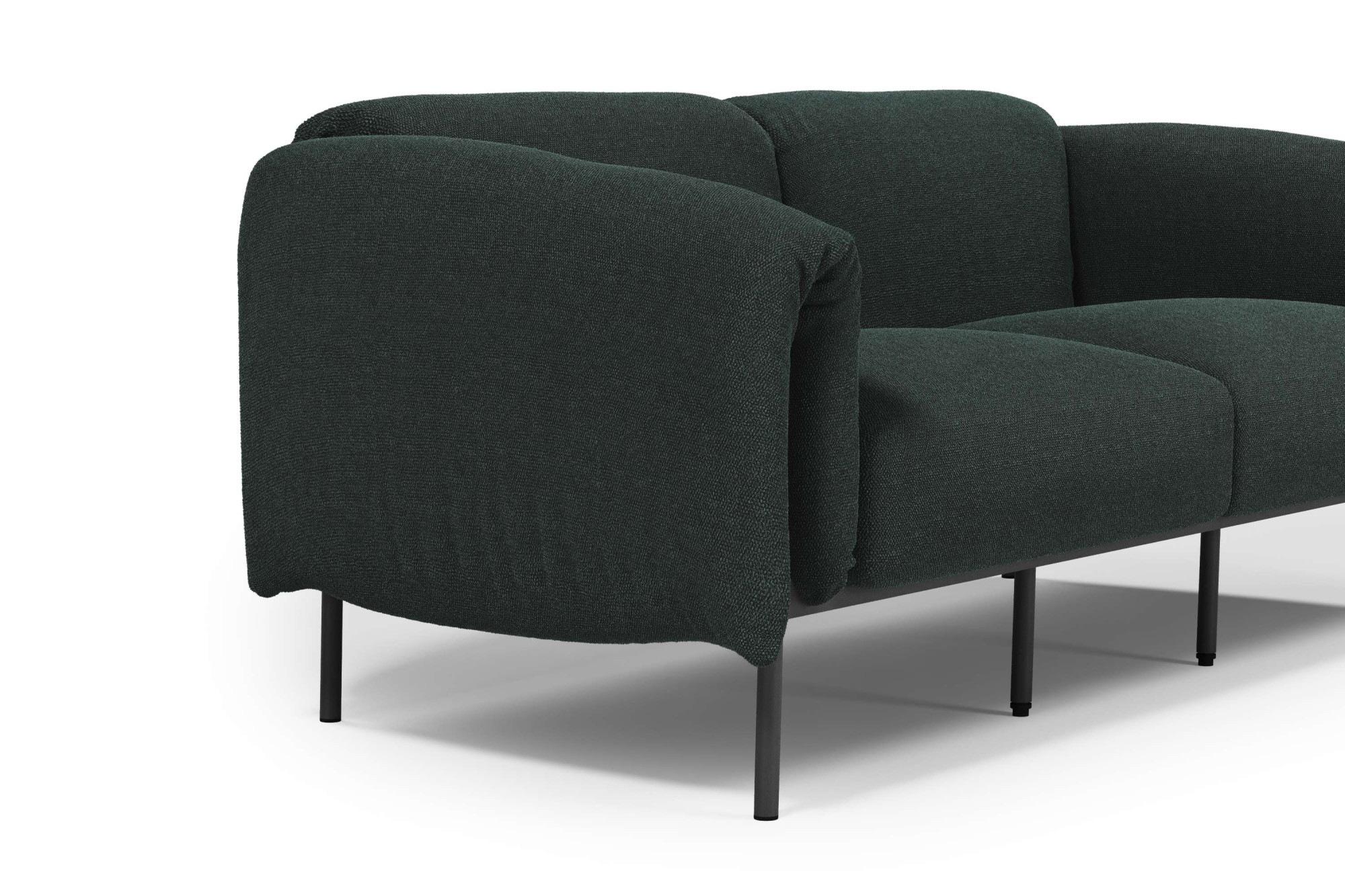 andas 2-Sitzer »Lumi«, Outdoor Gartensofa, wetterfeste Materialien, Breite 186 cm