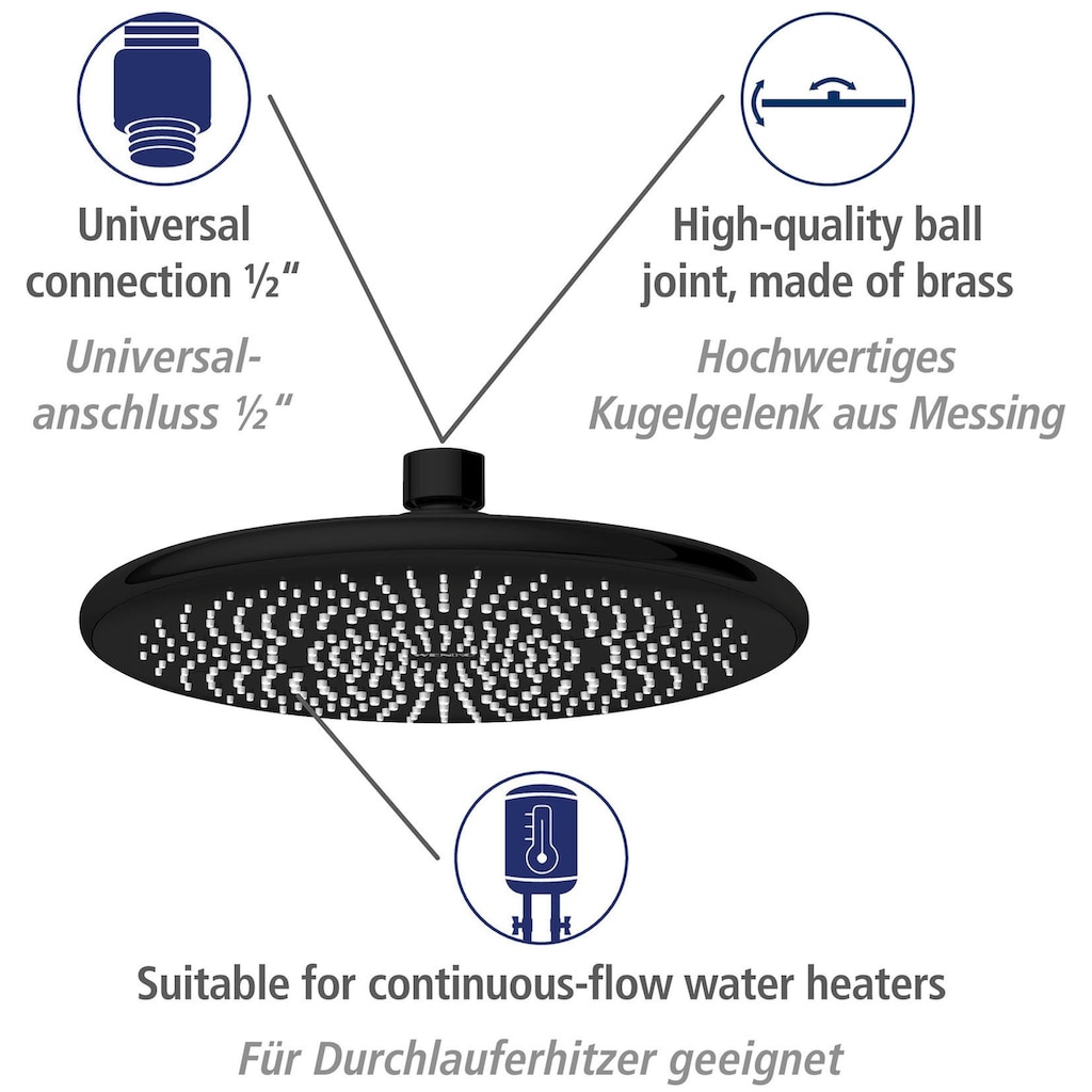 WENKO Duschsystem »Watersaving«