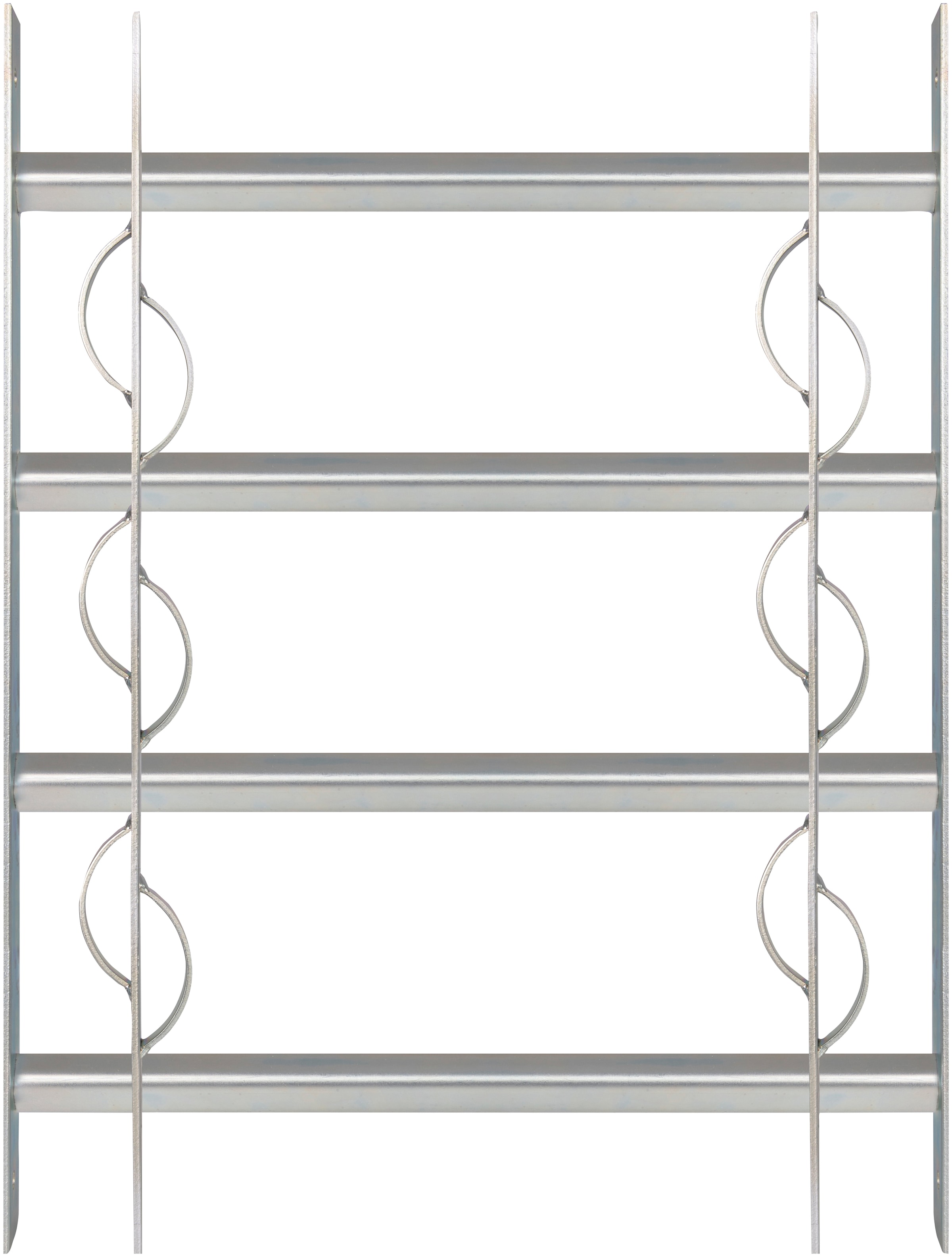 Alberts Fensterschutzgitter "Secorino Style", Breite ausziehbar 50-65 cm, versch. Höhen