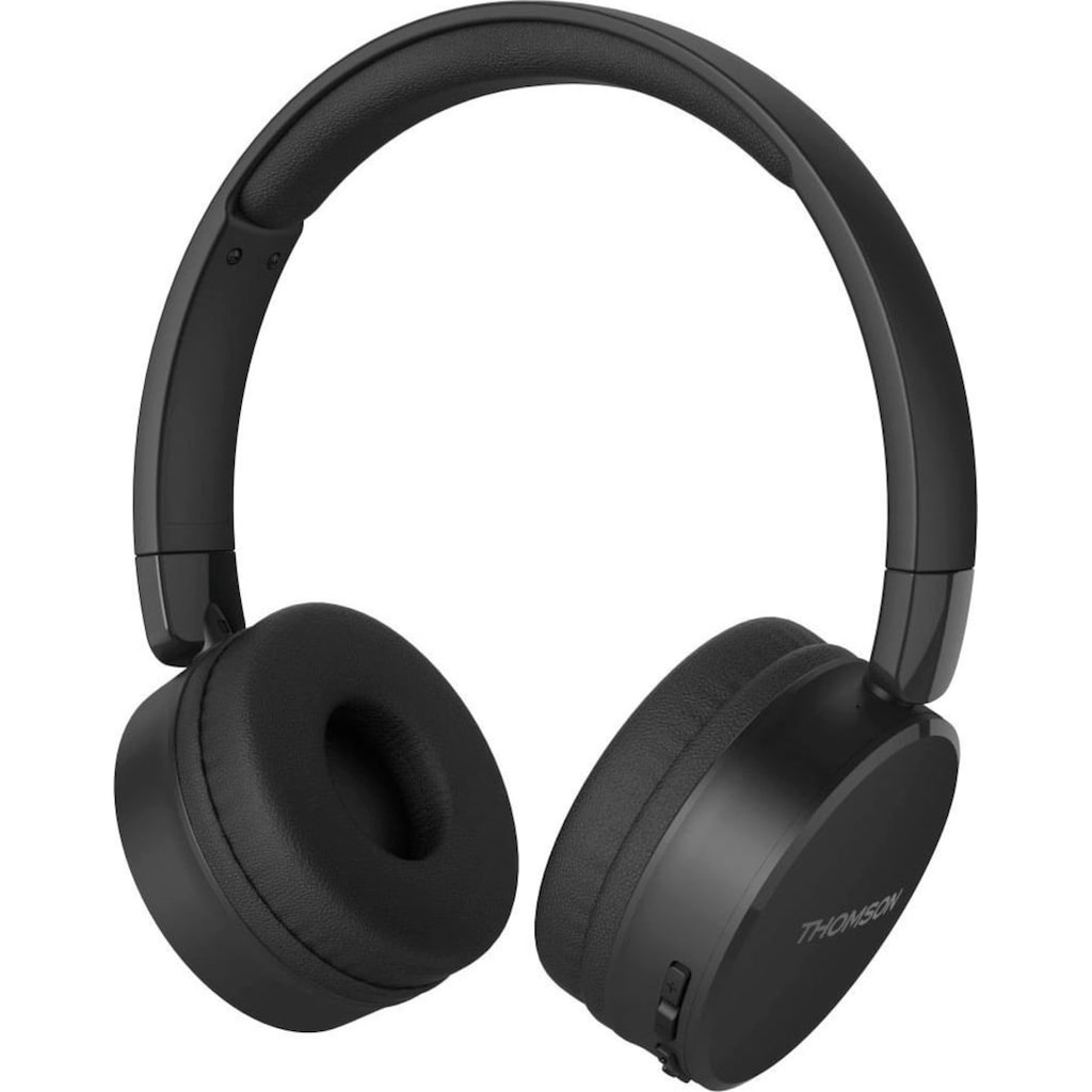 Thomson Bluetooth-Kopfhörer »Bluetooth® Kopfhörer On-Ear mit Mikro, drehbar, mit und ohne Kabel«, A2DP Bluetooth-AVRCP Bluetooth-HFP-HSP, Freisprechfunktion-True Wireless