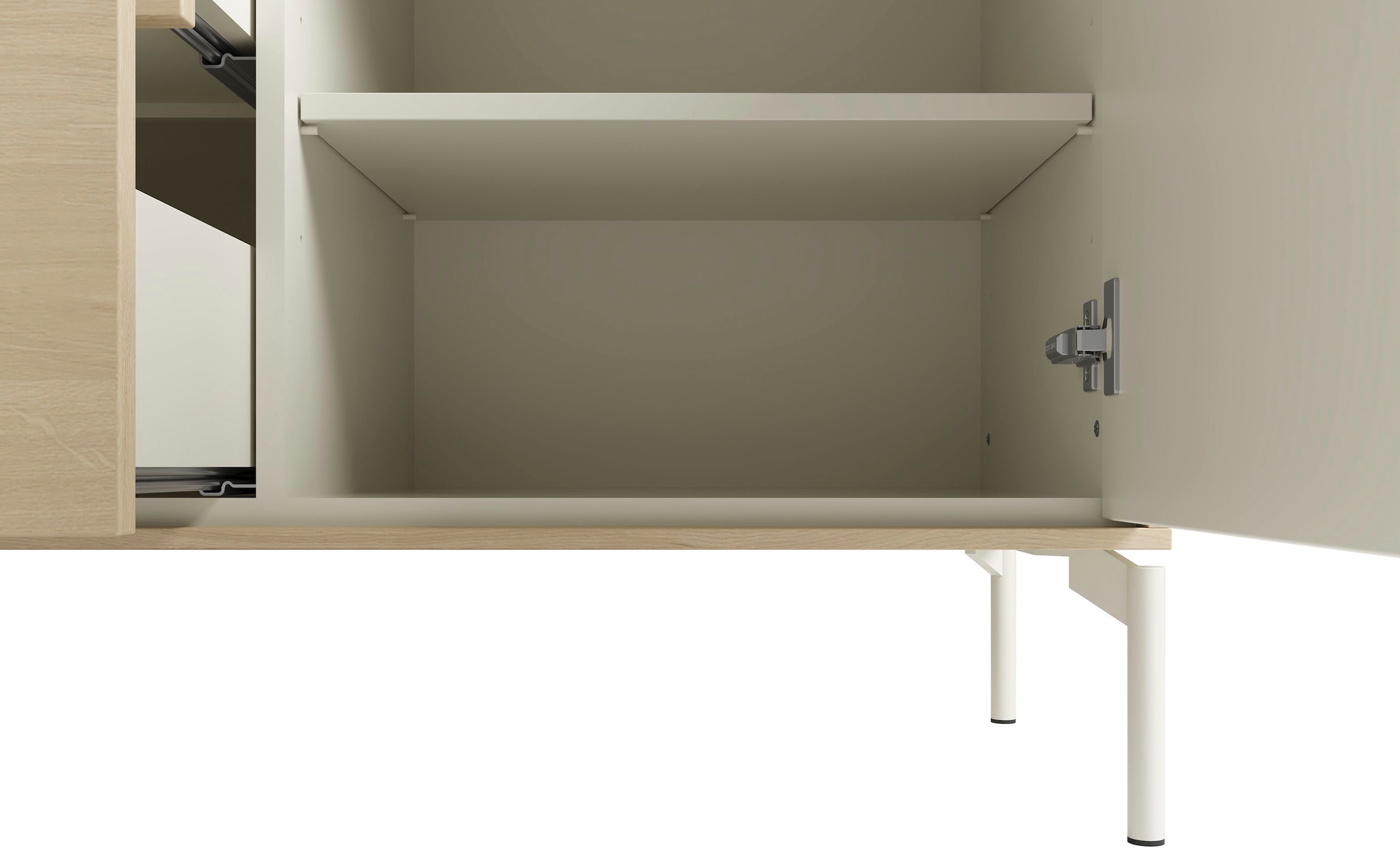 SCHÖNER WOHNEN-Kollektion Sideboard »LABOE« 1 Stk. tlg. 150 cm oder 200 cm mit push to open Funktion