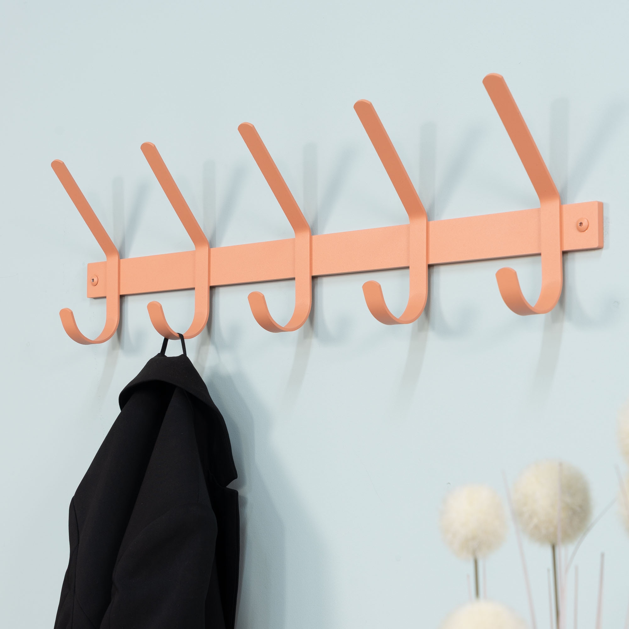 Spinder Design Garderobenhaken Metall, Breite 70 cm