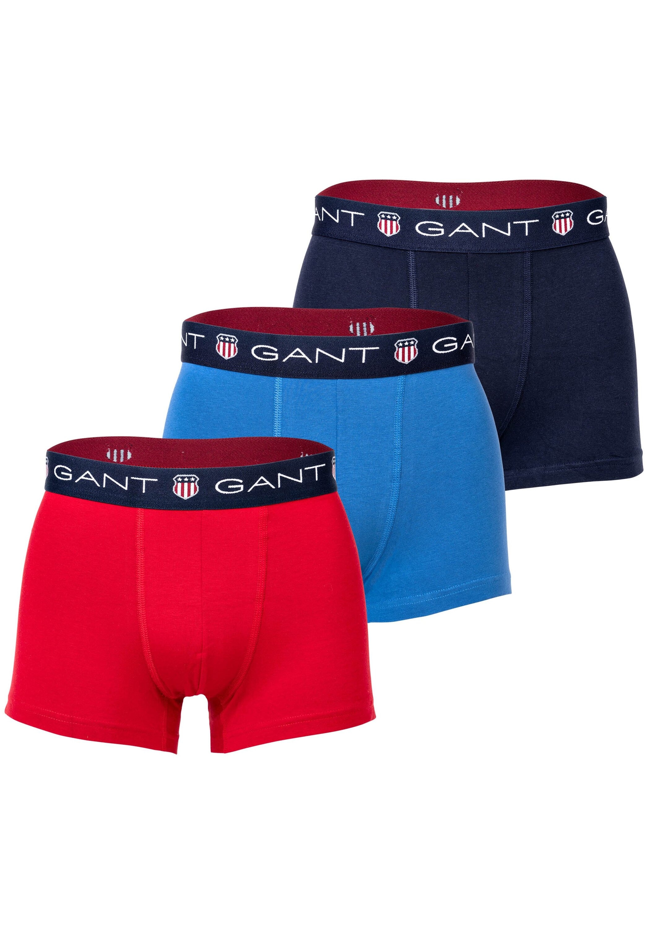 Gant Boxershorts "Boxershort SHIELD TRUNK 3-PACK 3er Pack"