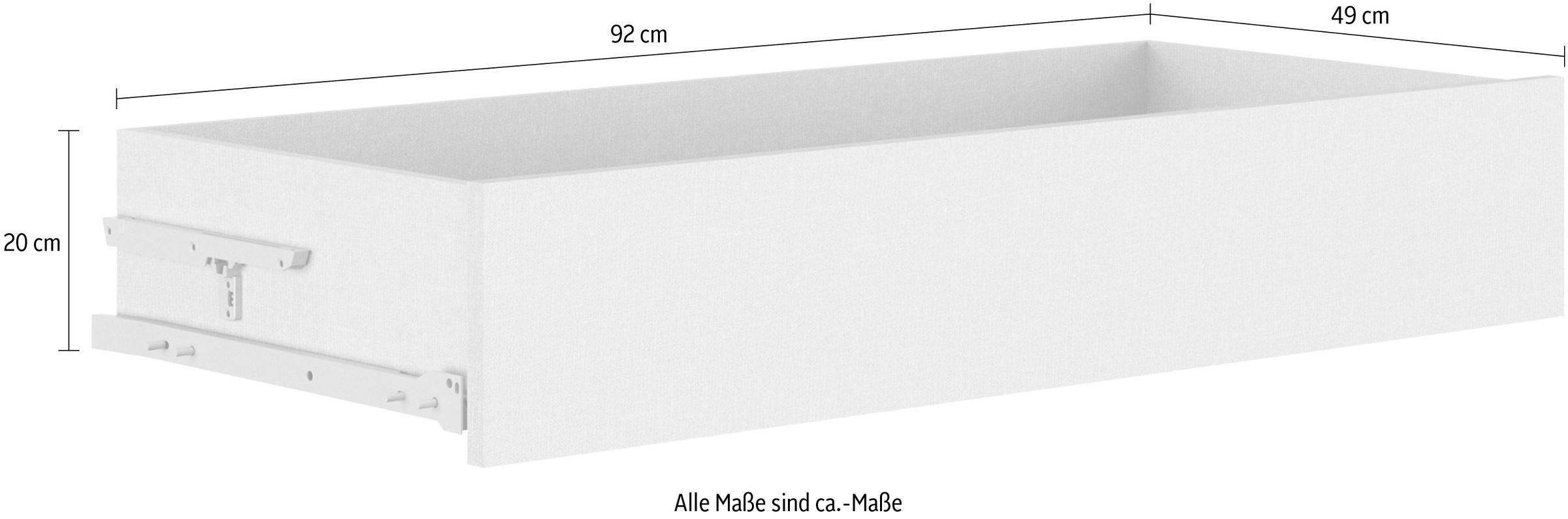 Gami Schublade »Enzo«, (1 St.), Verschiedene Module einfach zu kombinieren