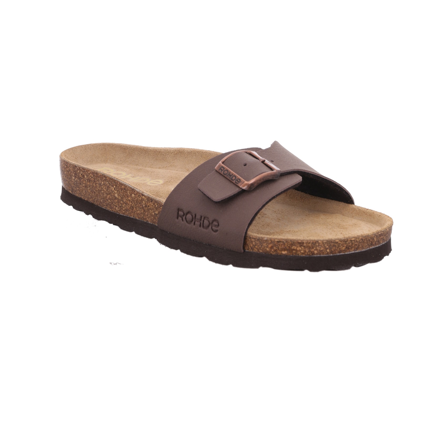 Rohde Pantolette "SUNNYS" Sommerschuh, Schlappen, Urlaubsschuh, Strandschuh mit Fußbett