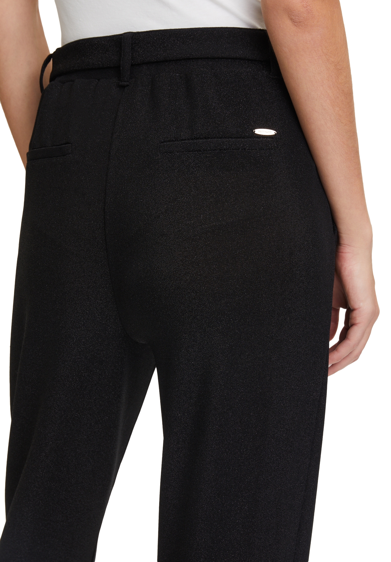 Betty&Co Anzughose »Betty & Co Anzughose mit Lurexfaden«, Material