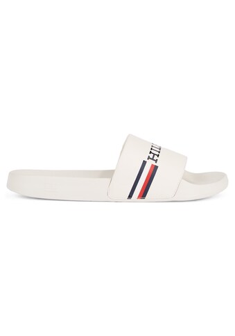 TOMMY HILFIGER Pantolette »CORPORATE FLAG baseinas SL...