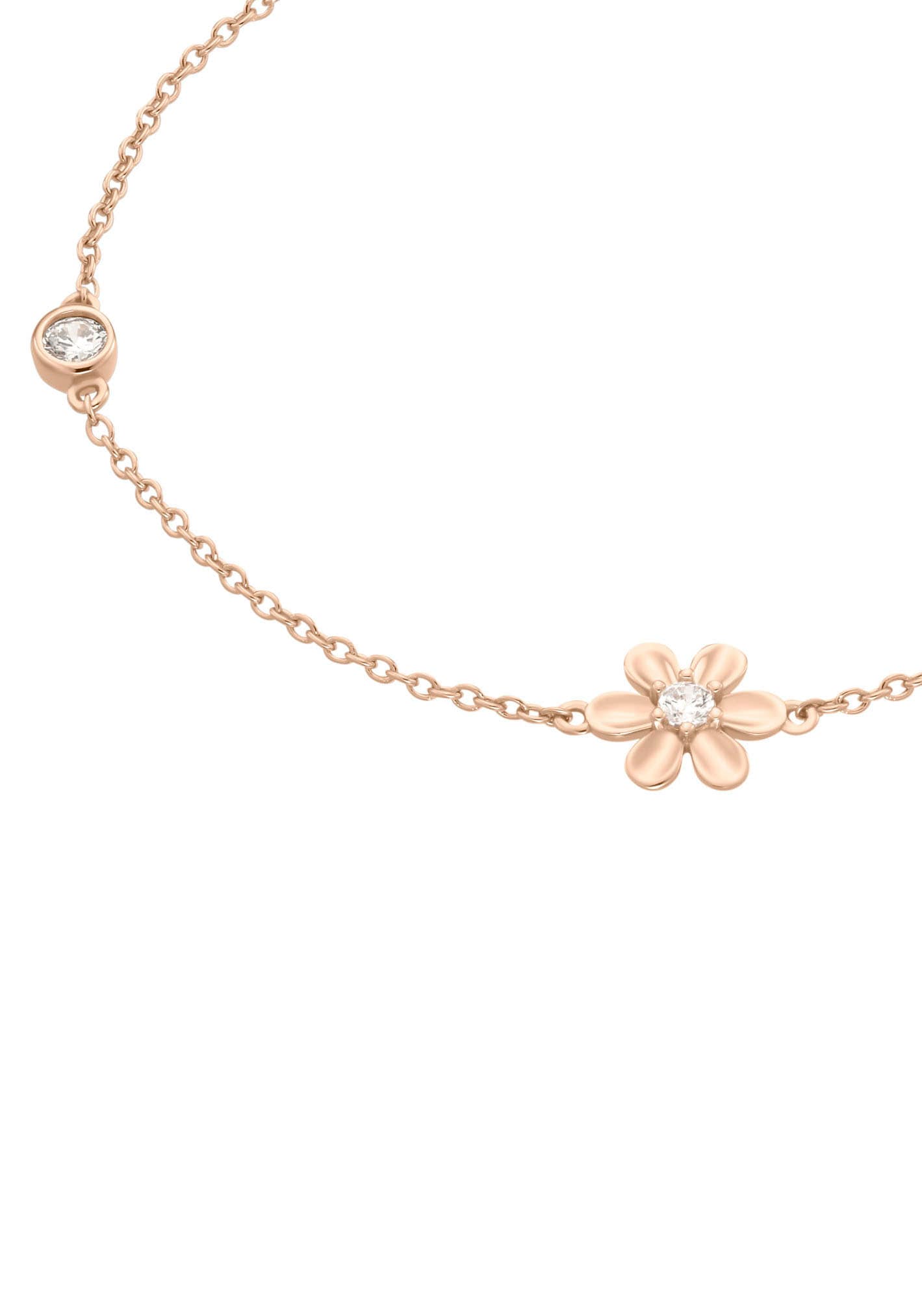 s.Oliver Armband »Flower 2035513« mit Zirkonia (synth.) RE7731