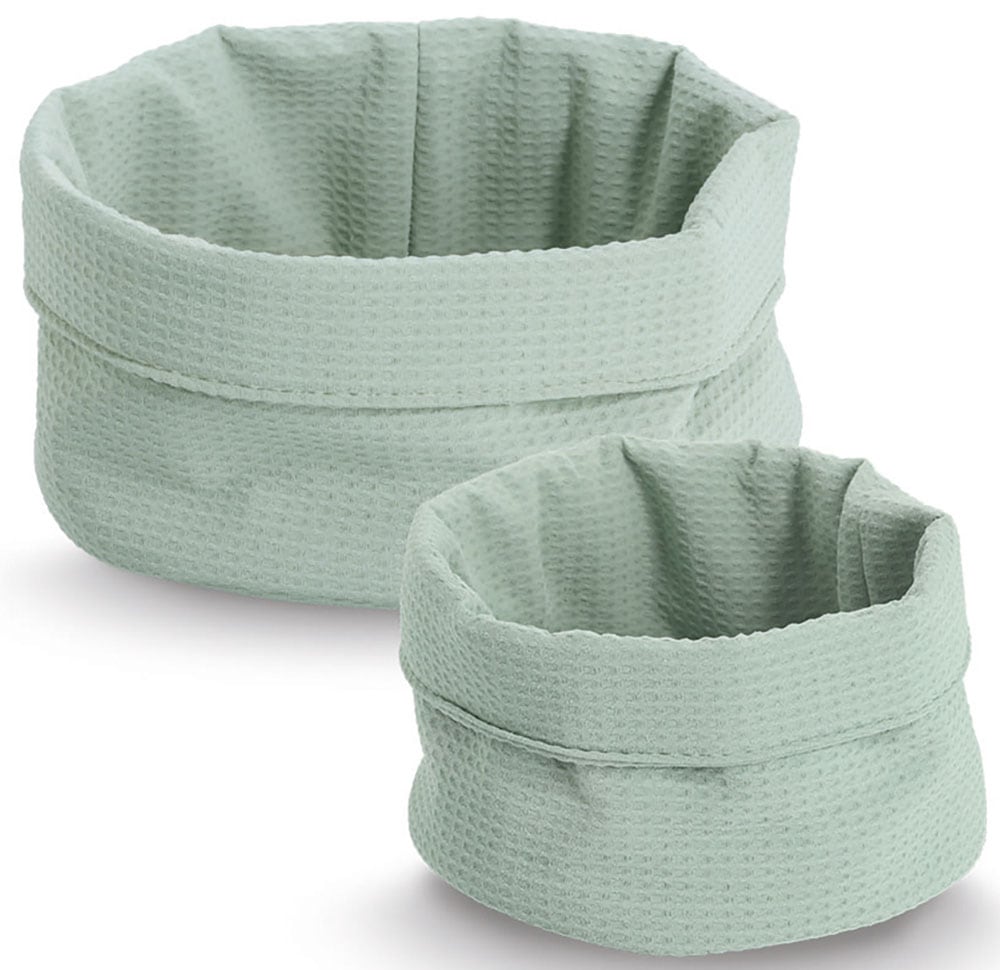 Zeller Present Aufbewahrungskorb "Waffelpiqué 2-tlg.", (Set, 2 St.), hochwe günstig online kaufen