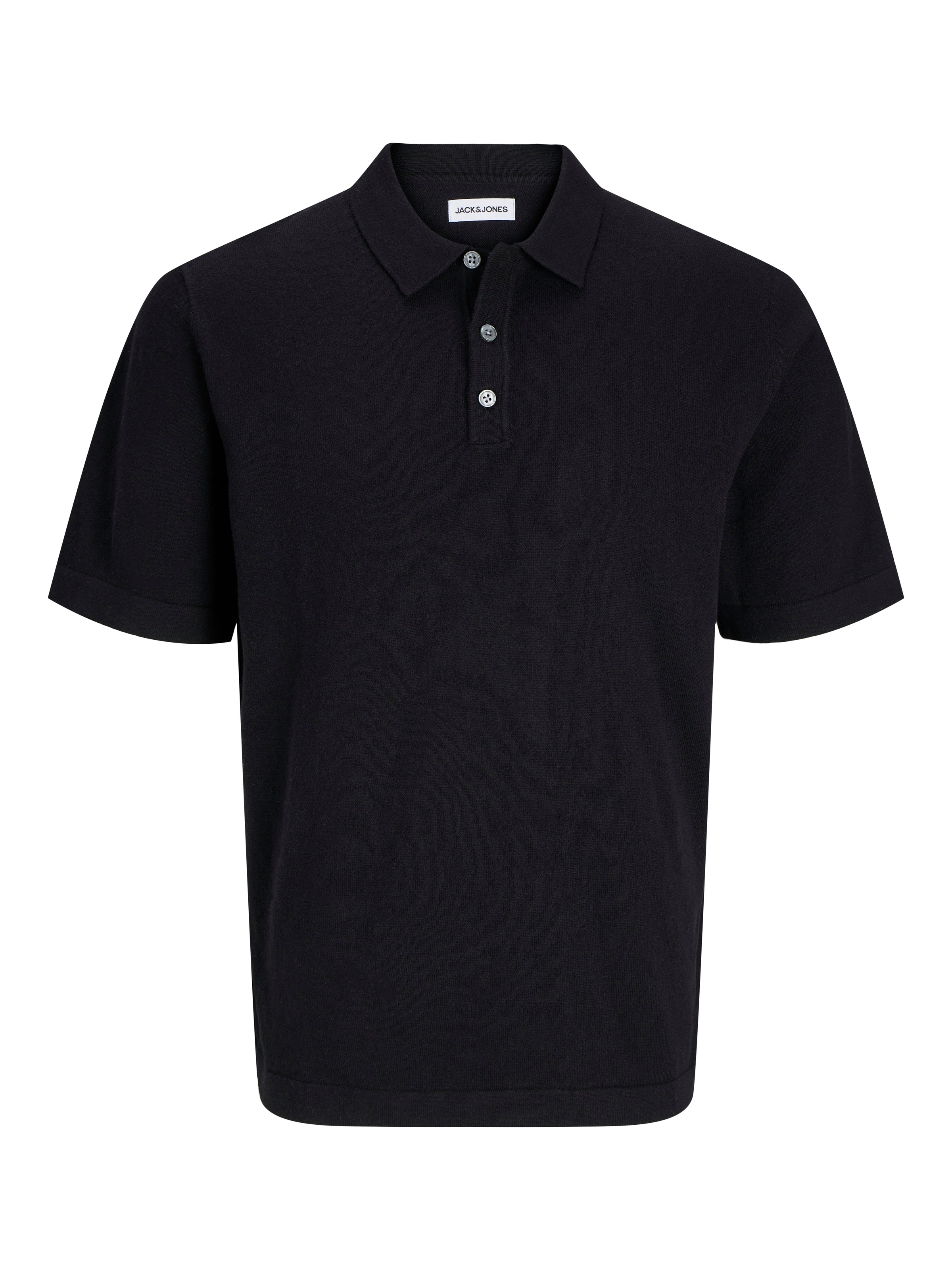 Jack & Jones Kurzarmpullover »JJEEMIL KNIT RELAXED POLO SS SN«, mit Polo Kragen