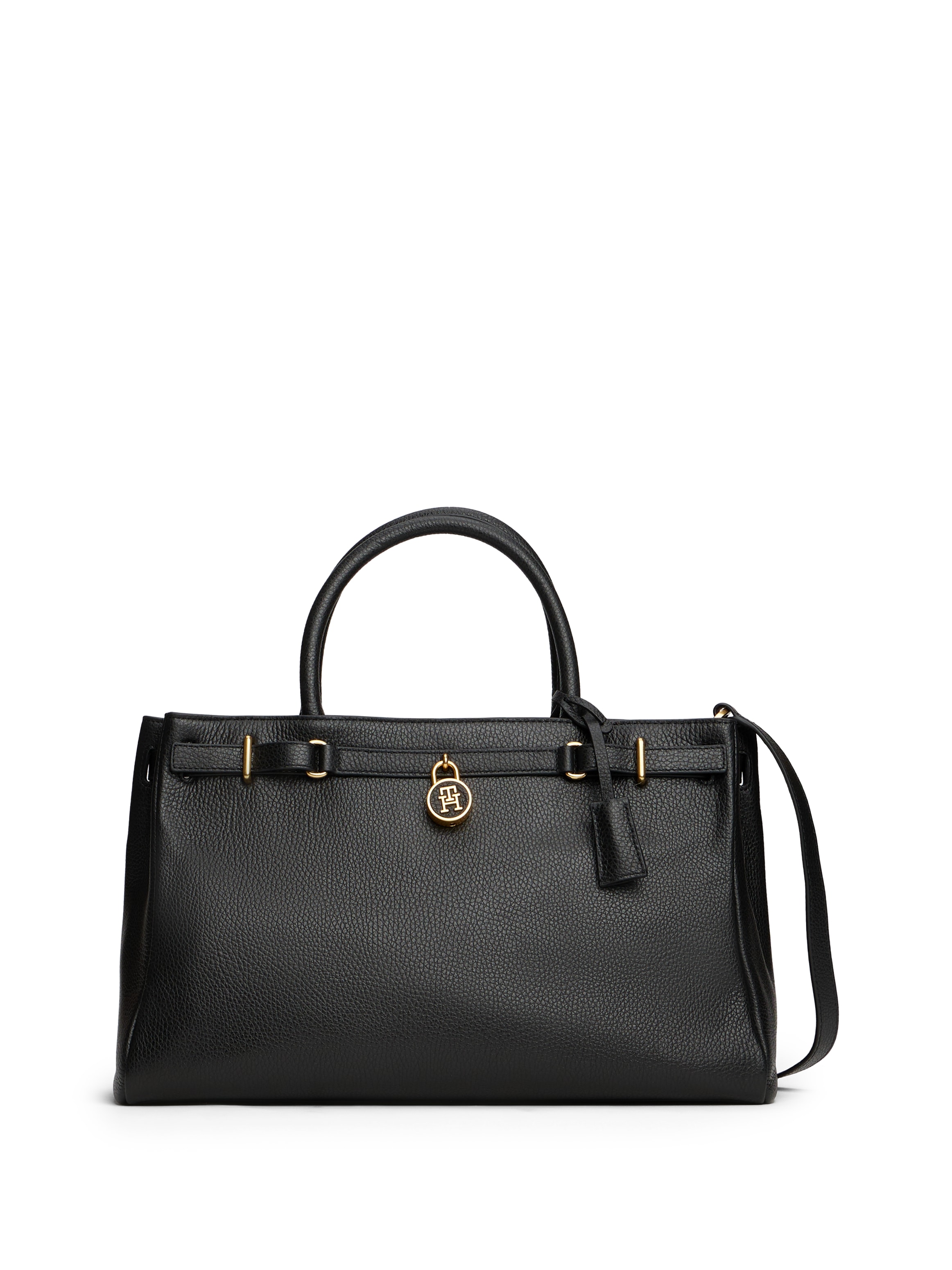 Tommy Hilfiger Tragetasche "AMERICAN ICON TOTE LEATHER", Damen Handtasche, günstig online kaufen