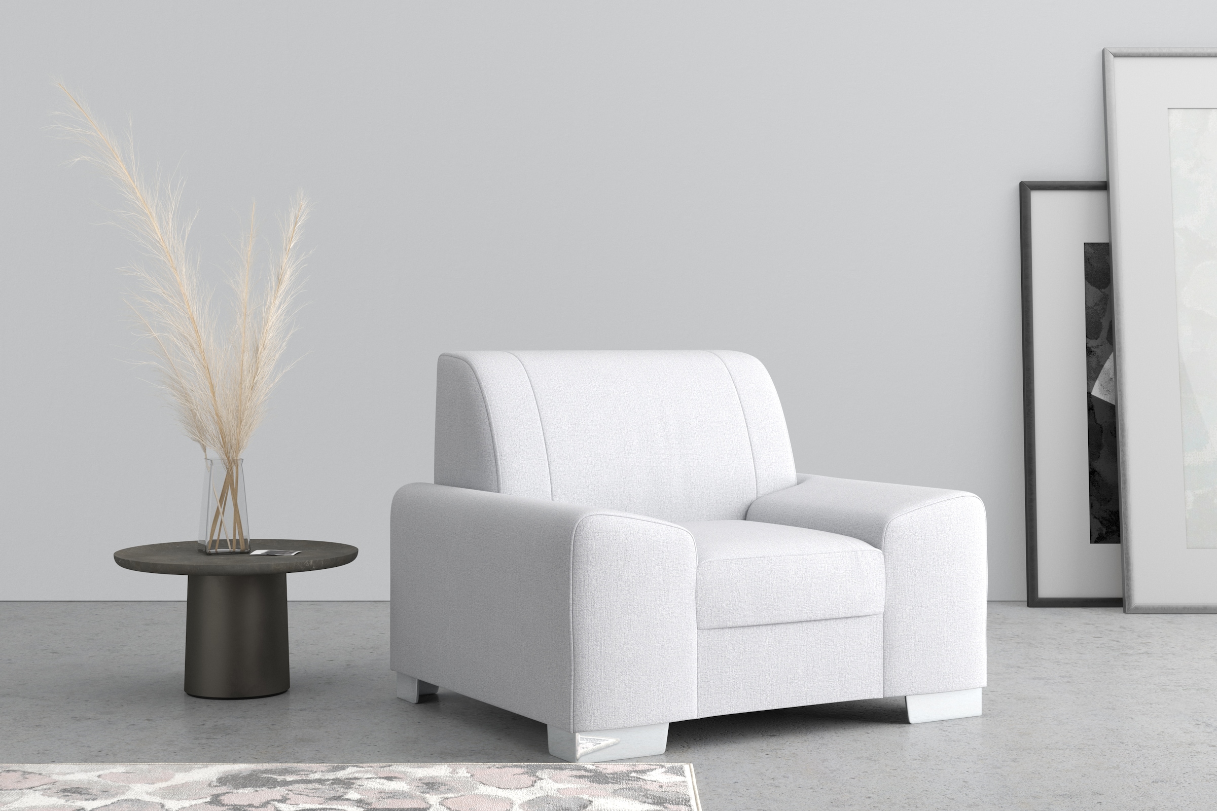 DOMO collection Sessel »Anzio«, wahlweise mit Federkern
