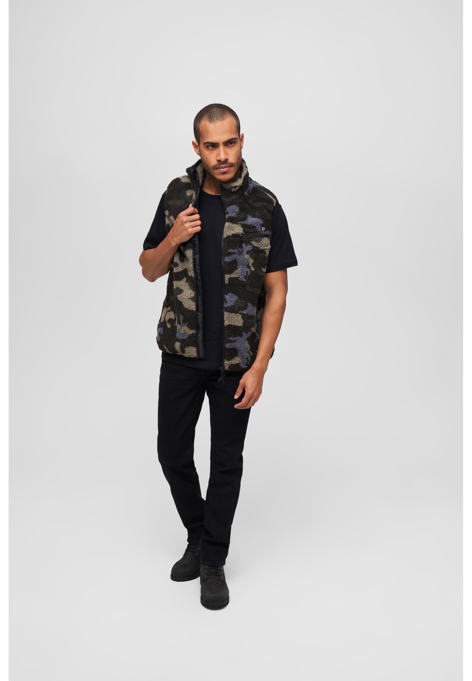 Brandit Steppweste »Brandit Herren Teddyfleece Vest Men«, (1 tlg.)