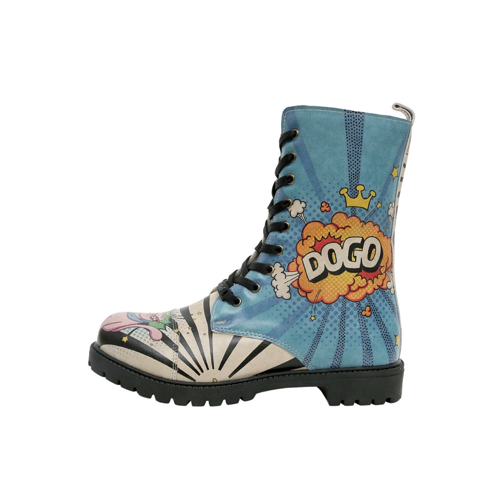 DOGO Schnürboots "Zipsy Dogo Cool Damen Stiefel / Female", Vegan günstig online kaufen