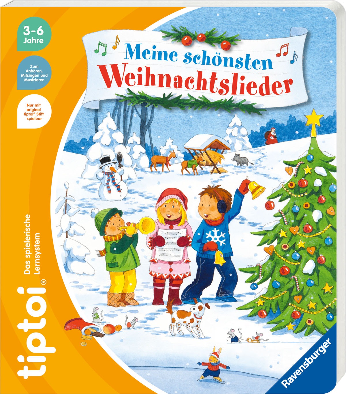 Ravensburger Buch "tiptoi Meine schönsten Weihnachtslieder", Made in Europe