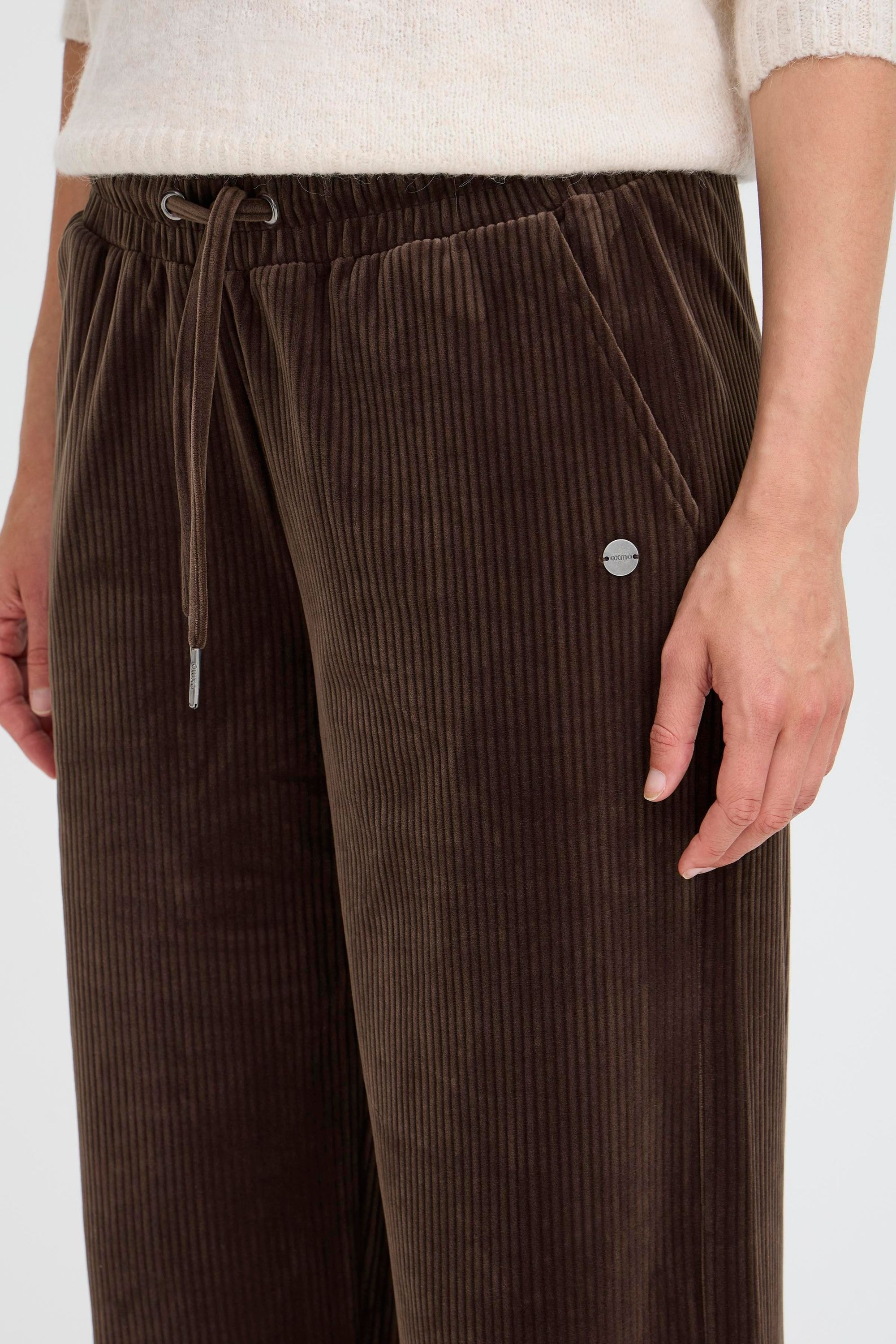 OXMO Loungehose »Loungehose OXEBBA WIDE LEG«