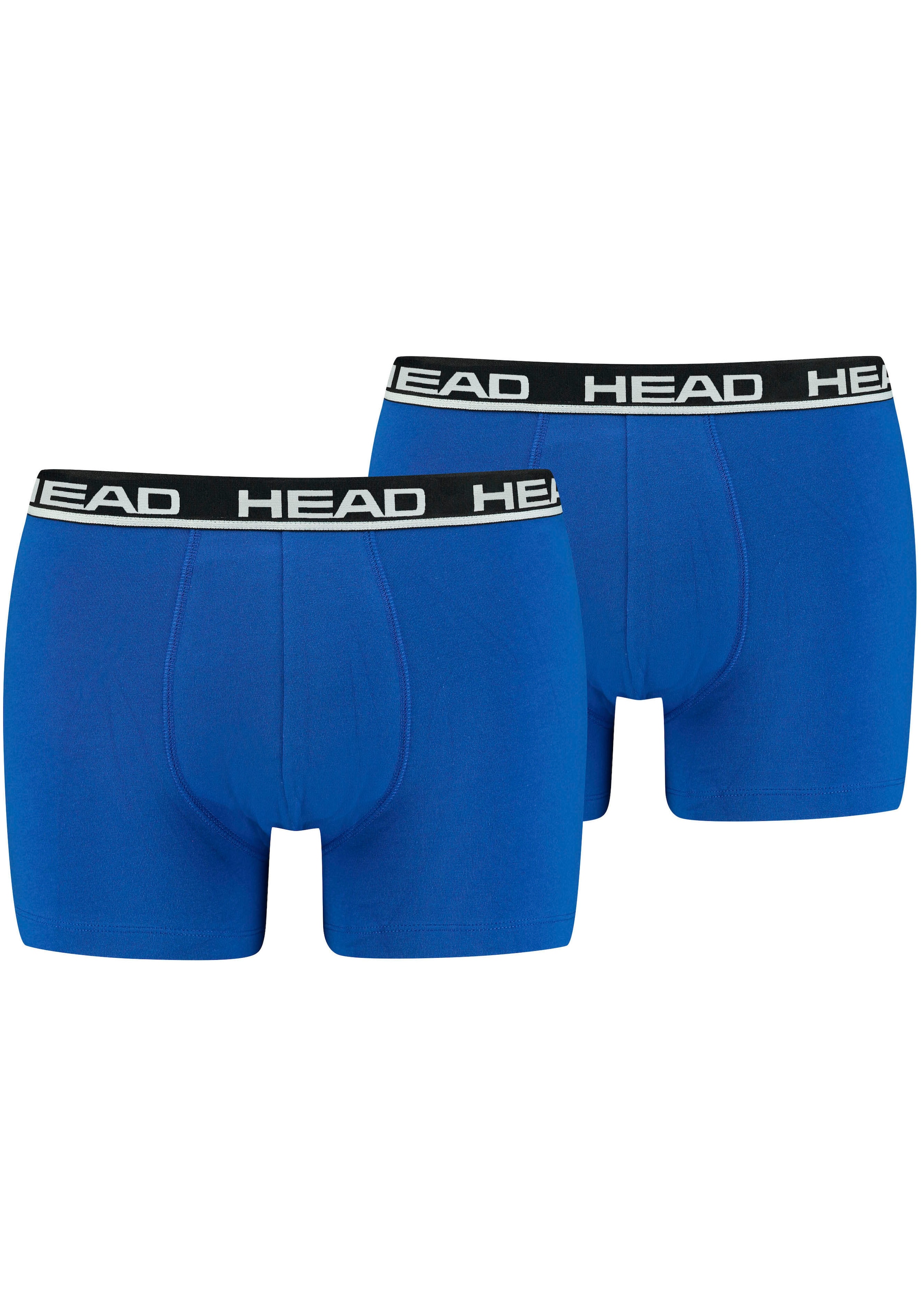 Head Boxershorts "HEAD BASIC BOXER 2P", (2er Pack), mit elastischem Logobund