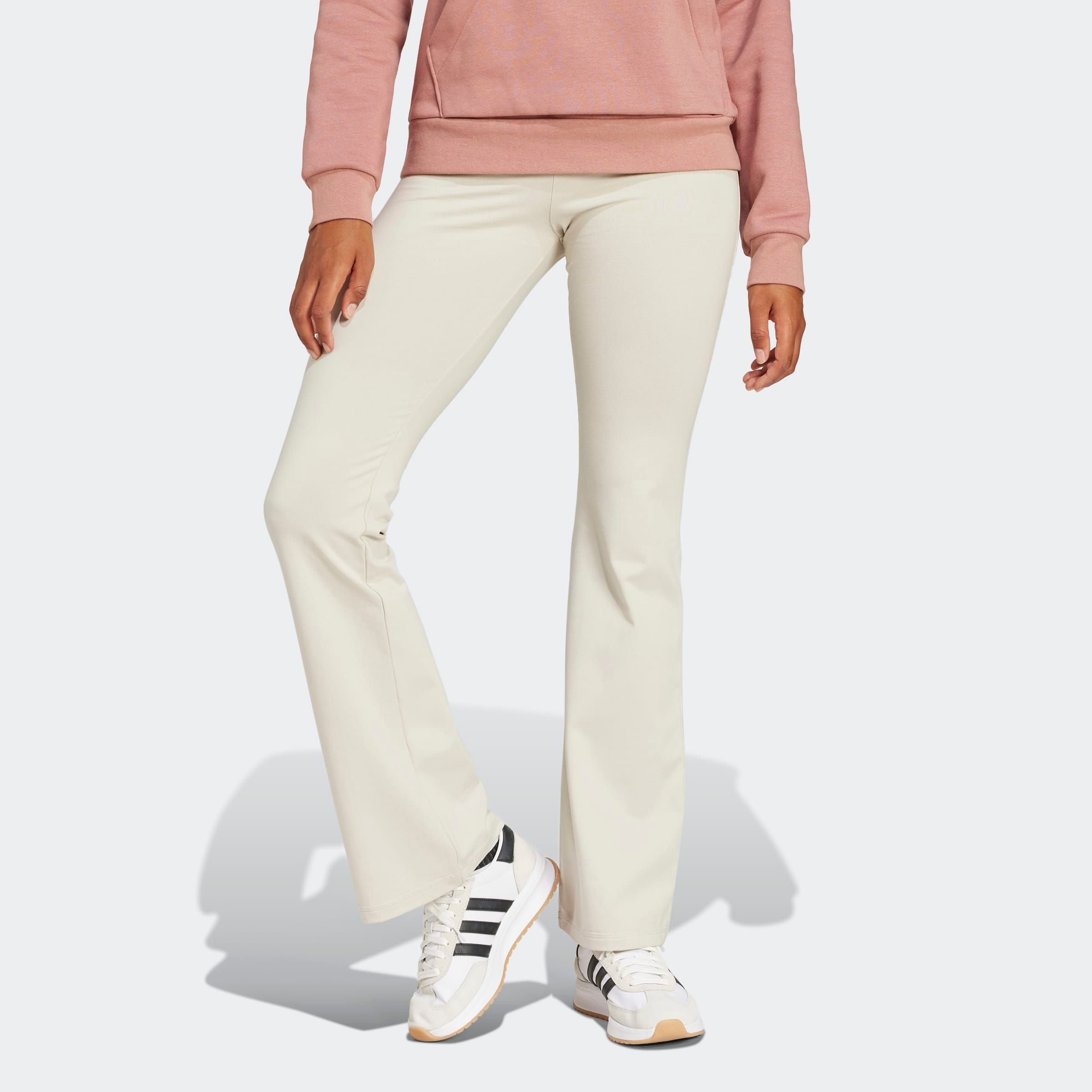 adidas Sportswear Leggings "ESSENTIALS SMALL LOGO FLARED" Hoher Bund, ausge günstig online kaufen