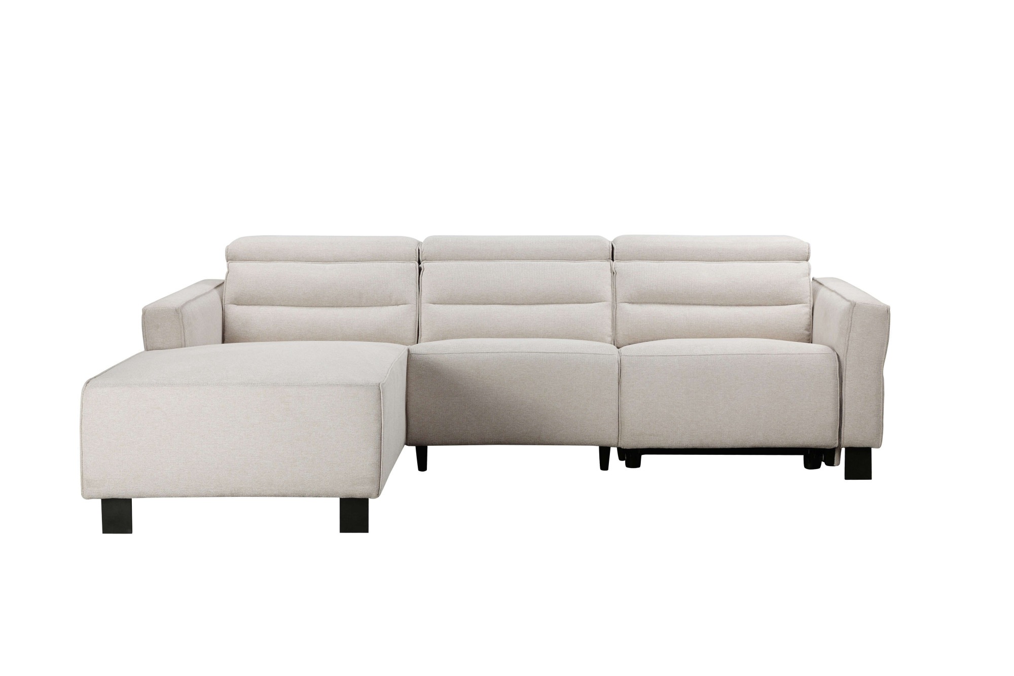 Places of Style Ecksofa "Carpari, L-Form, 263 cm, mit manueller o. elektris günstig online kaufen