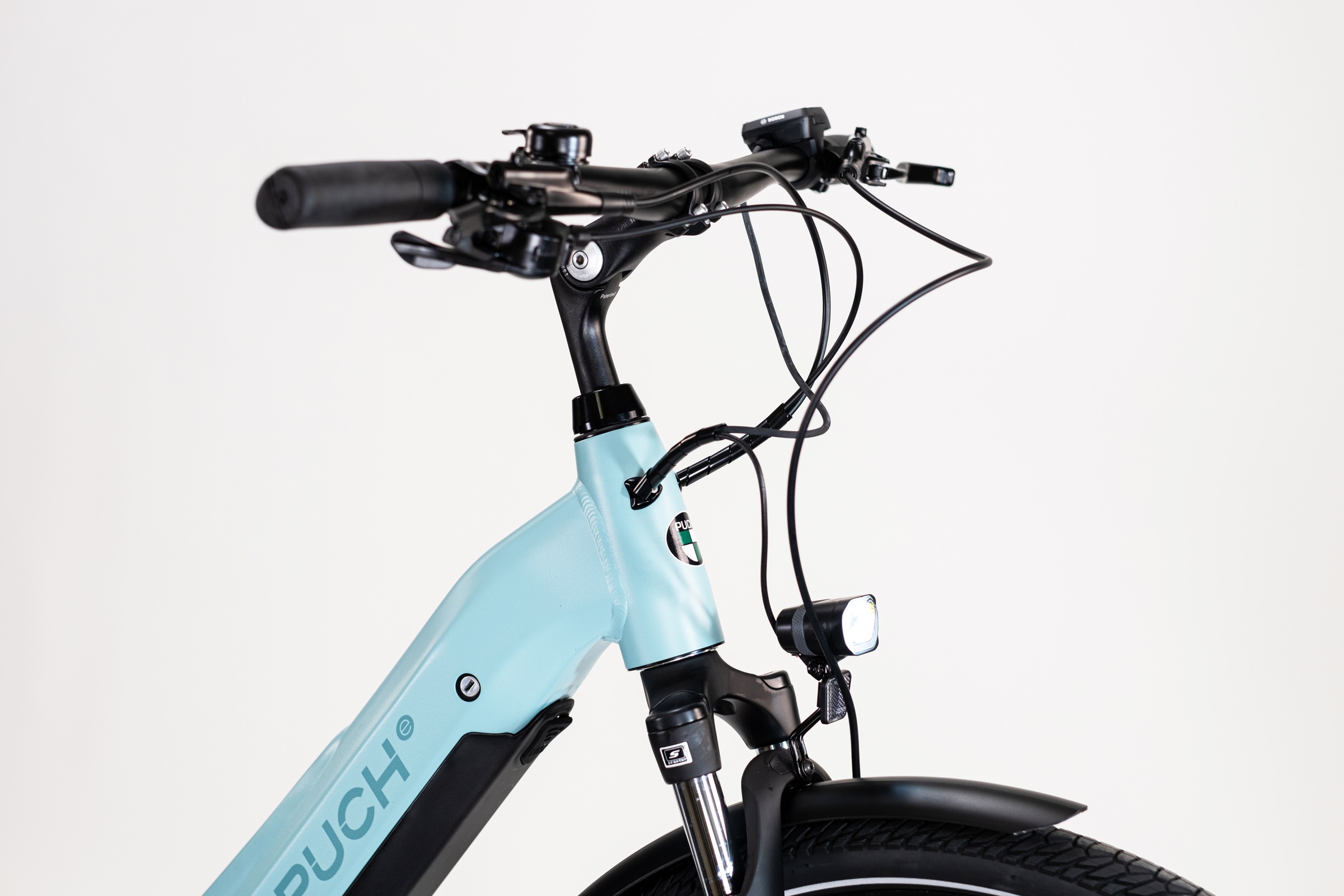 PUCH »PUCH C5.3 ALIVIO / BOSCH 500 Wh 28" grün 9-Gänge« 9 Gang Shimano Alivio RDM3100 Schaltwerk Kettenschaltung Mittelmotor 250 W BOSCH PERFORMANCE LINE 36 V/250 W, Mittelmotor
