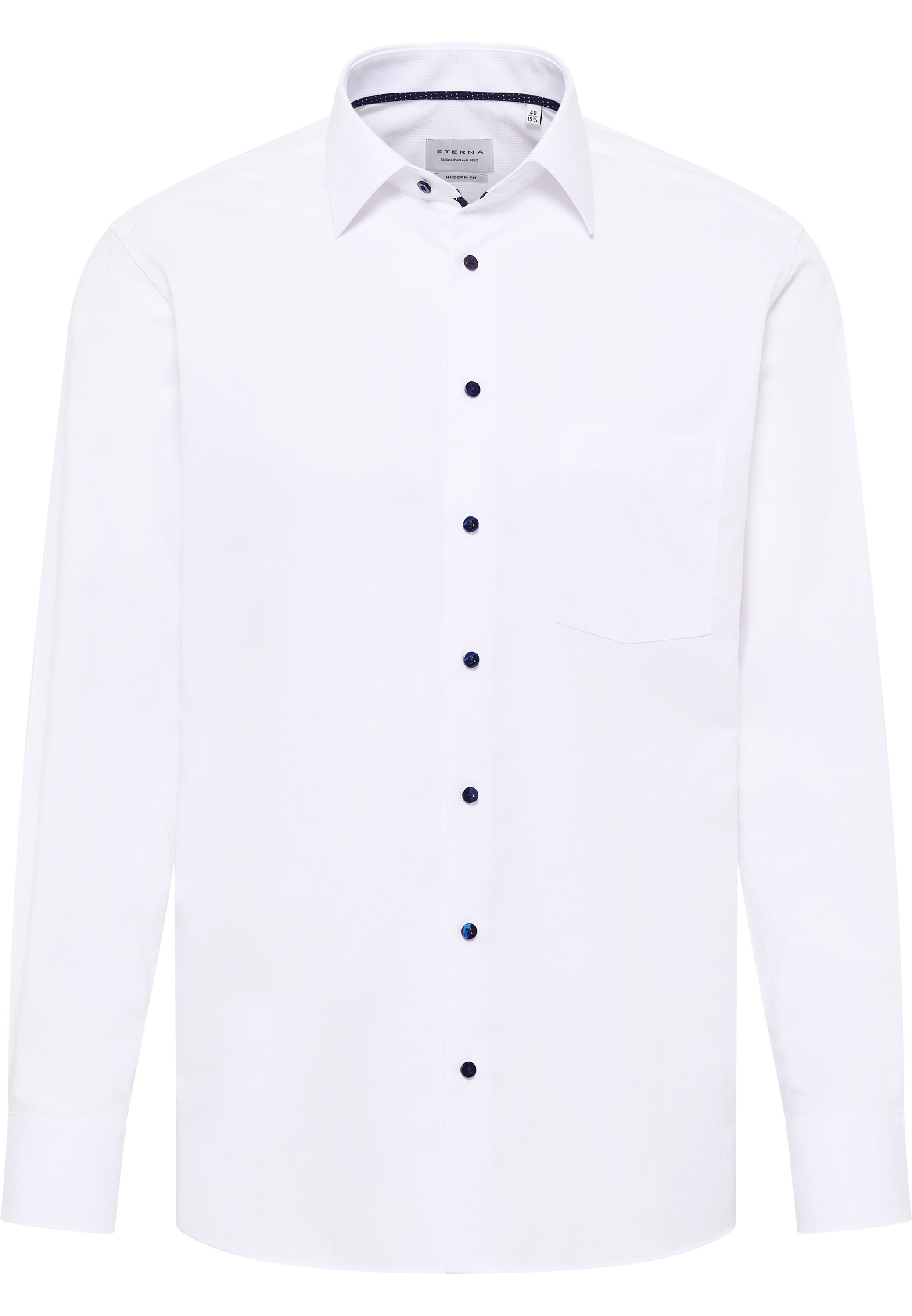Eterna Langarmhemd »MODERN FIT«, NON IRON (bügelfrei)
