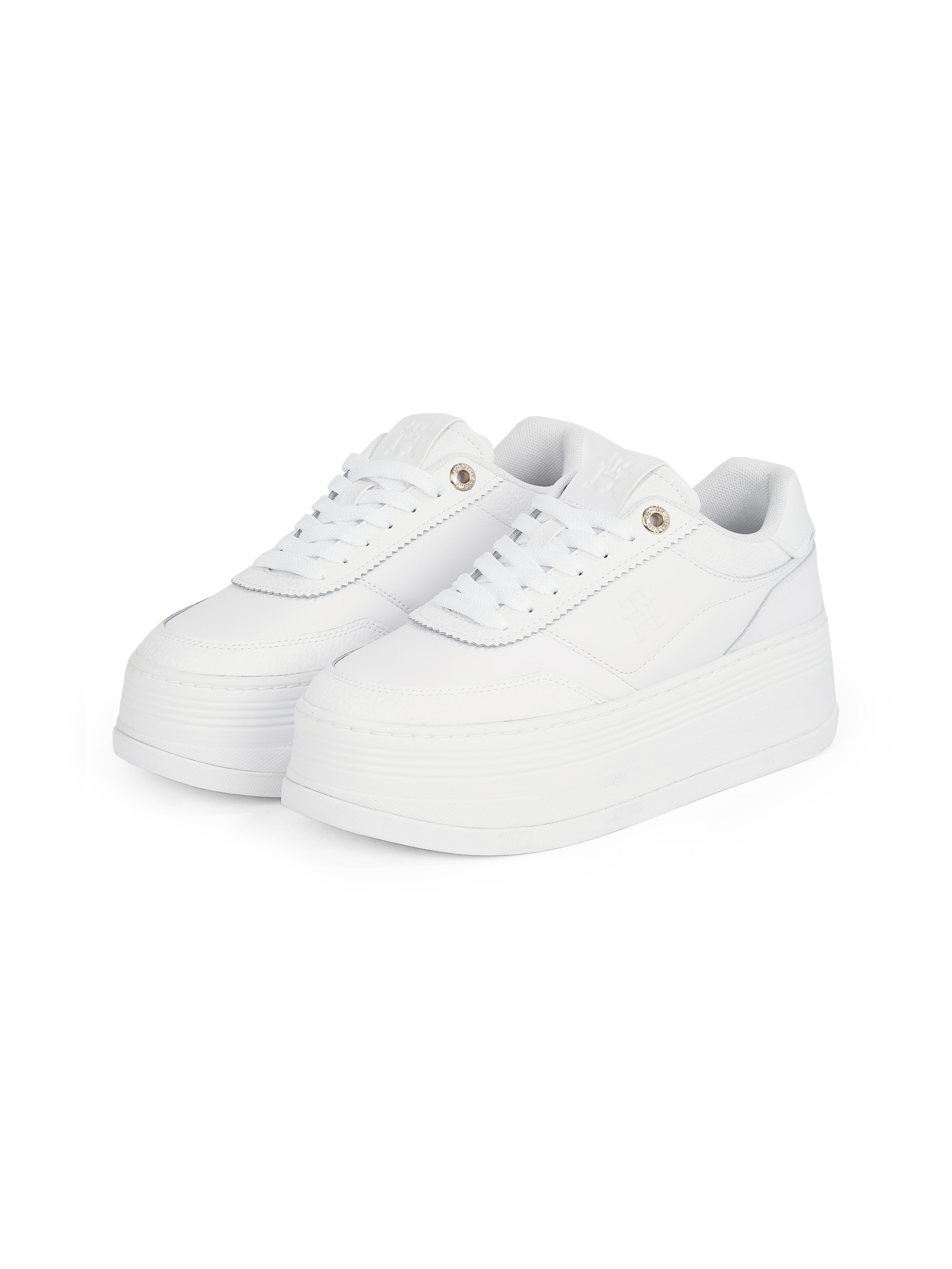 Plateausneaker »PLATFORM LUX COURT SNEAKER«, Freizeitschuh, Halbschuh, Schnürschuh mit...